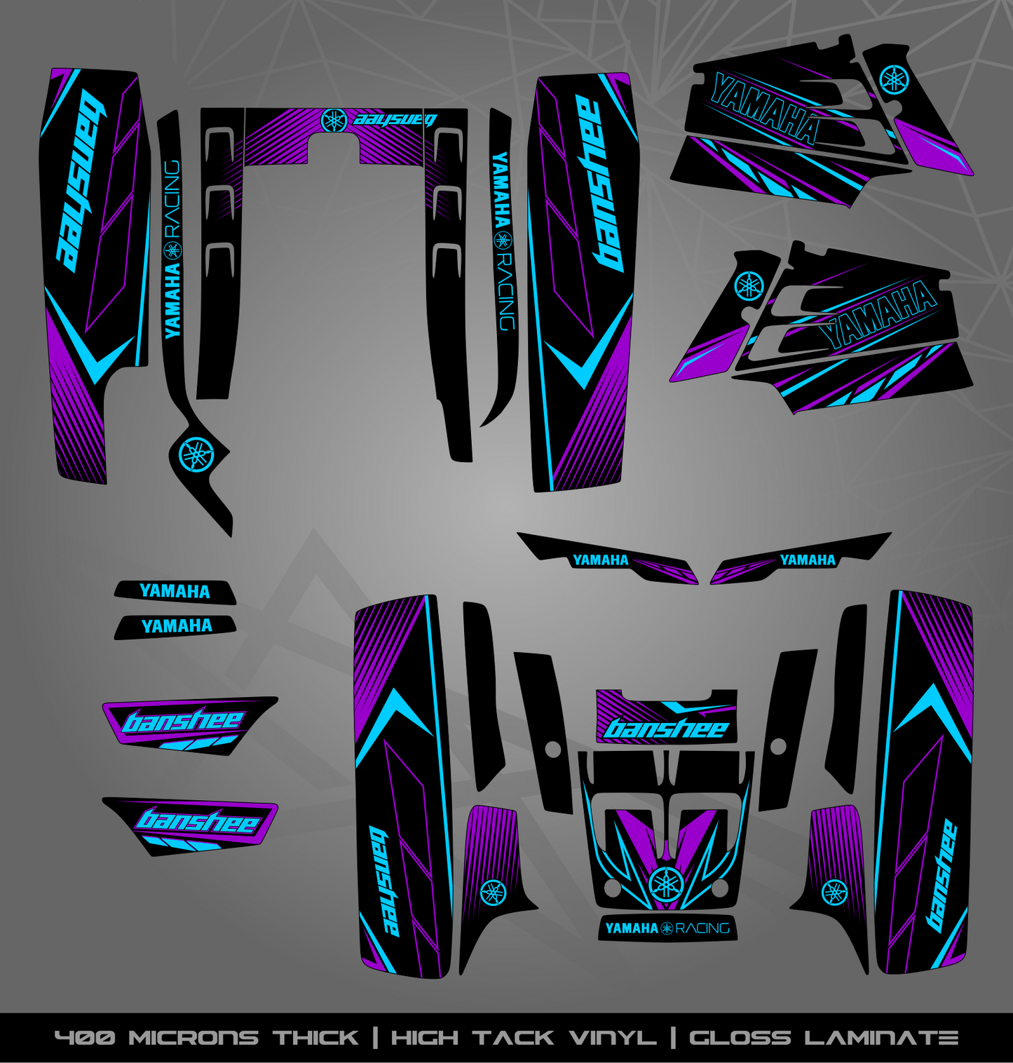 Full Sticker Kit for Yamaha Banshee 350