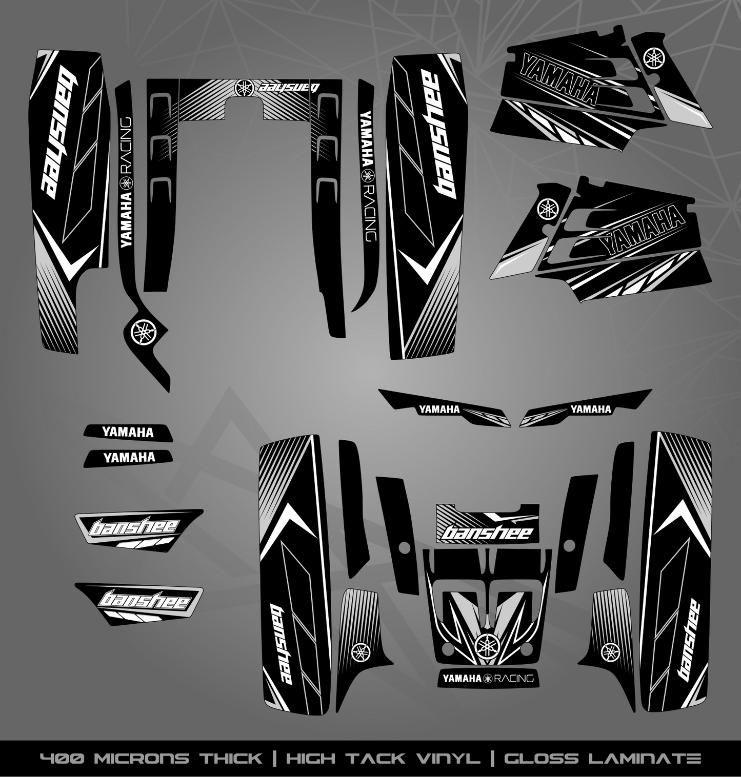 Full Sticker Kit for Yamaha Banshee 350