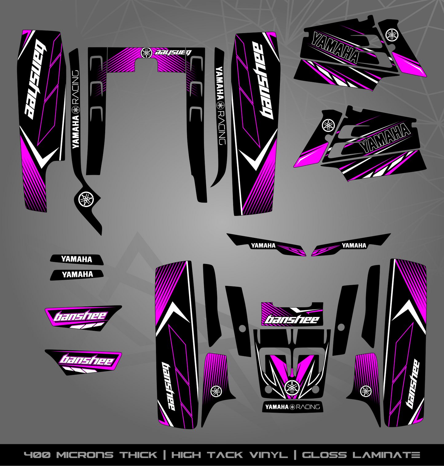 Full Sticker Kit for Yamaha Banshee 350