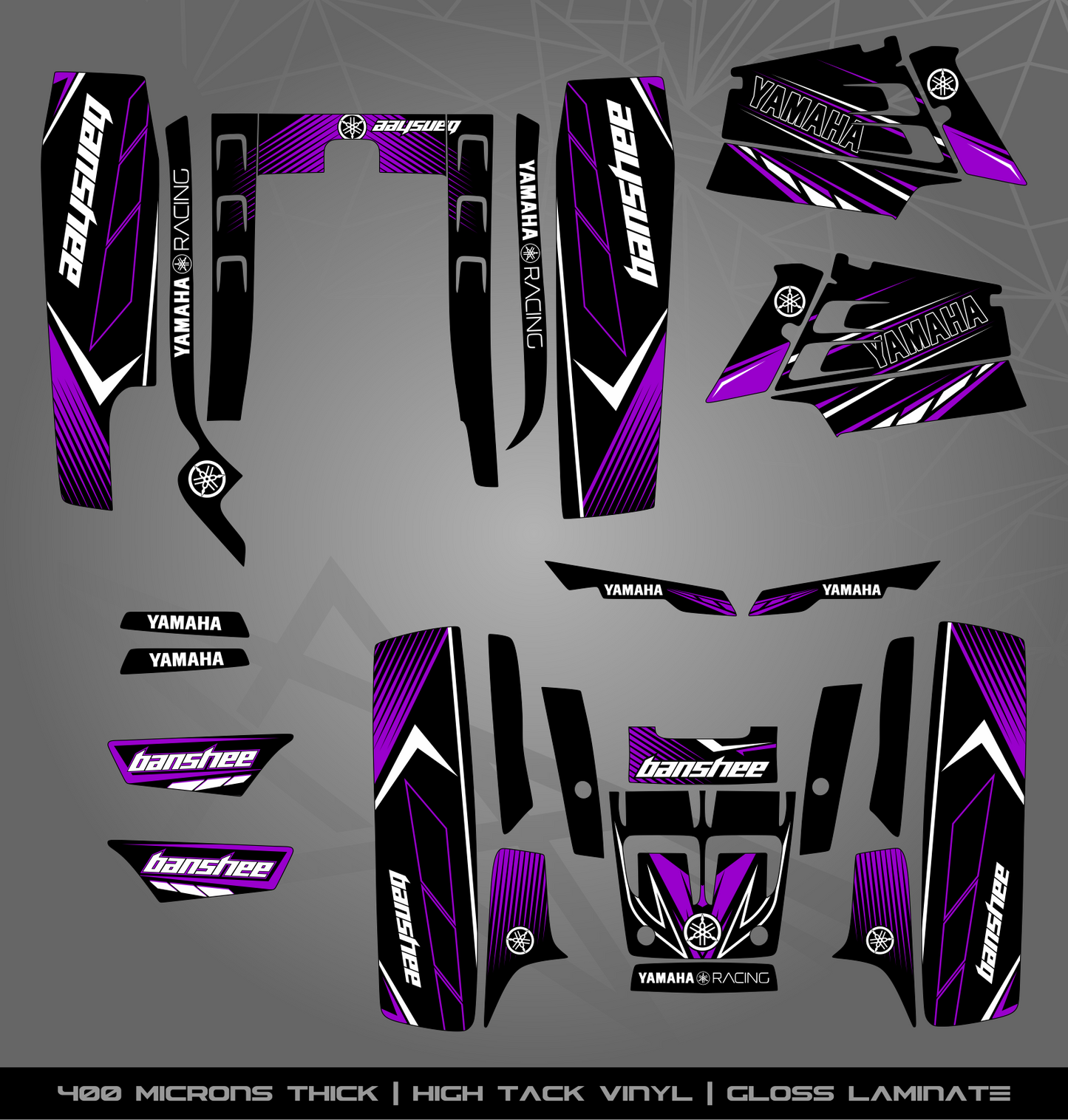 Full Sticker Kit for Yamaha Banshee 350