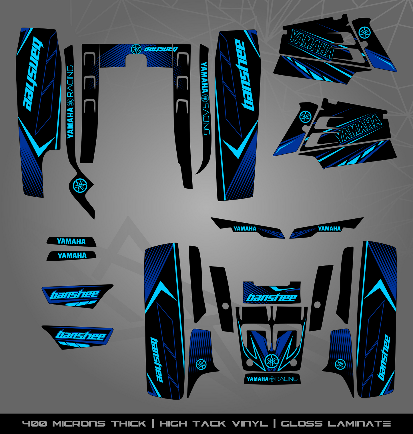 Full Sticker Kit for Yamaha Banshee 350
