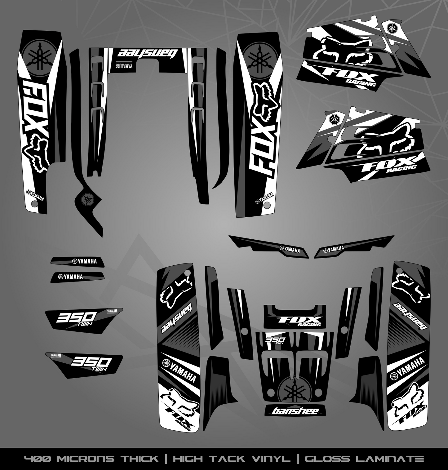 Full Sticker Kit for Yamaha Banshee 350