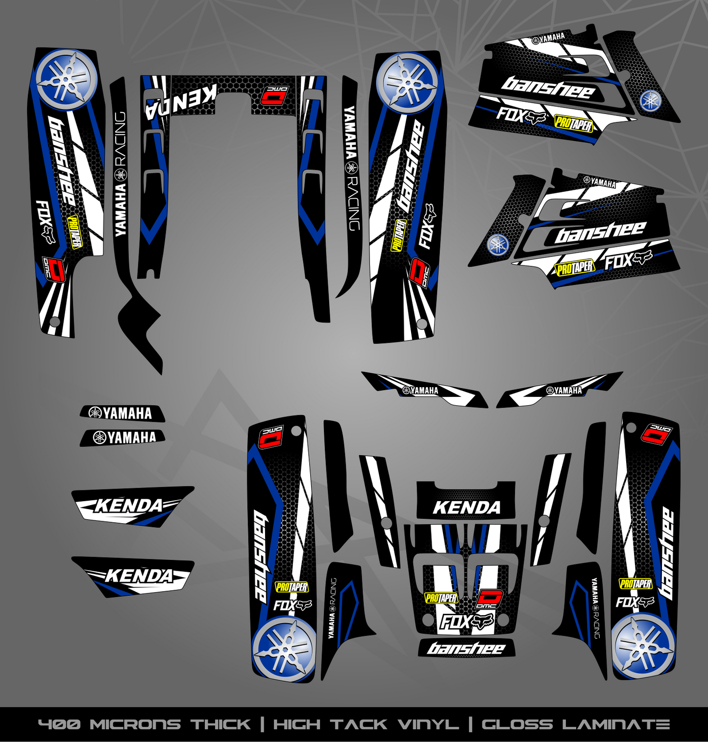 Full Sticker Kit for Yamaha Banshee 350