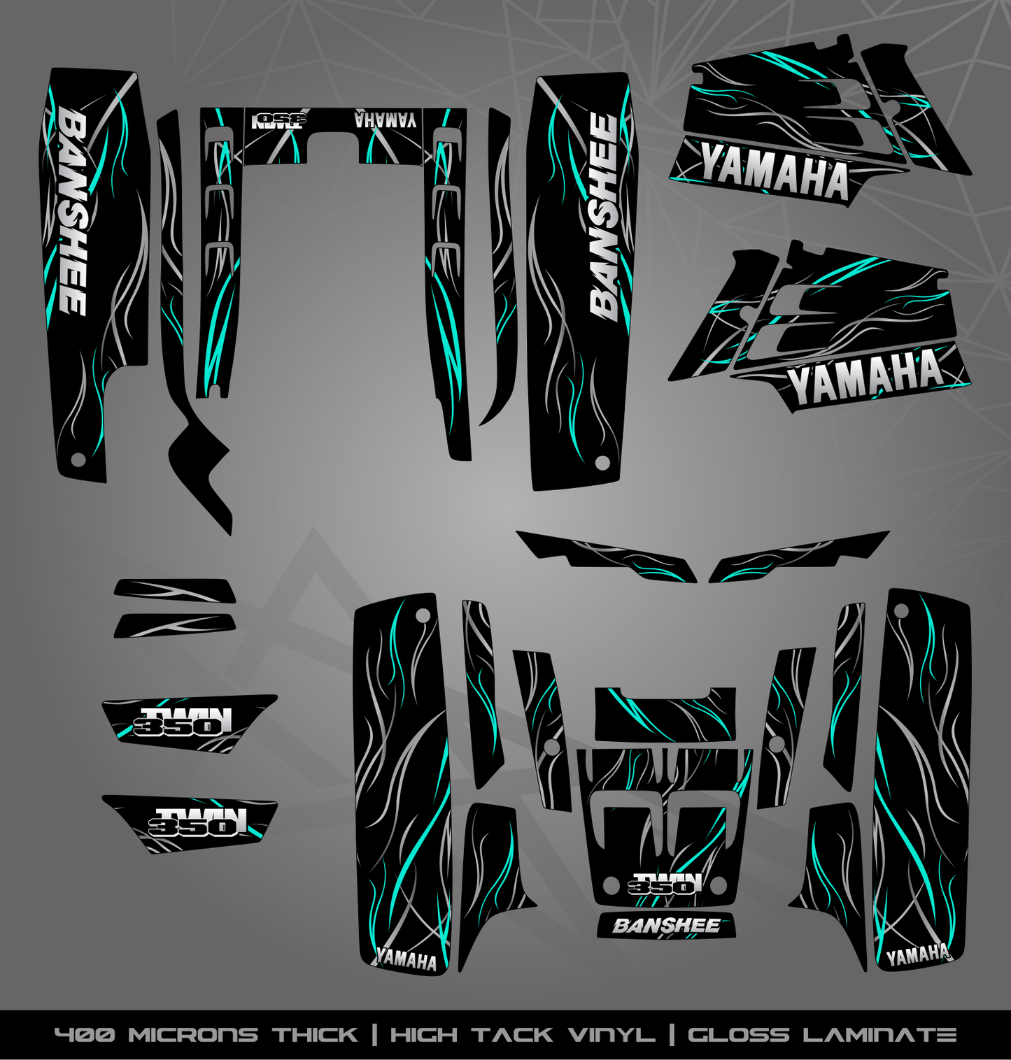 Full Sticker Kit for Yamaha Banshee 350