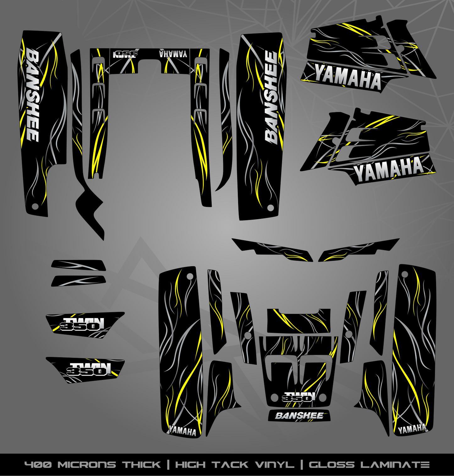 Full Sticker Kit for Yamaha Banshee 350