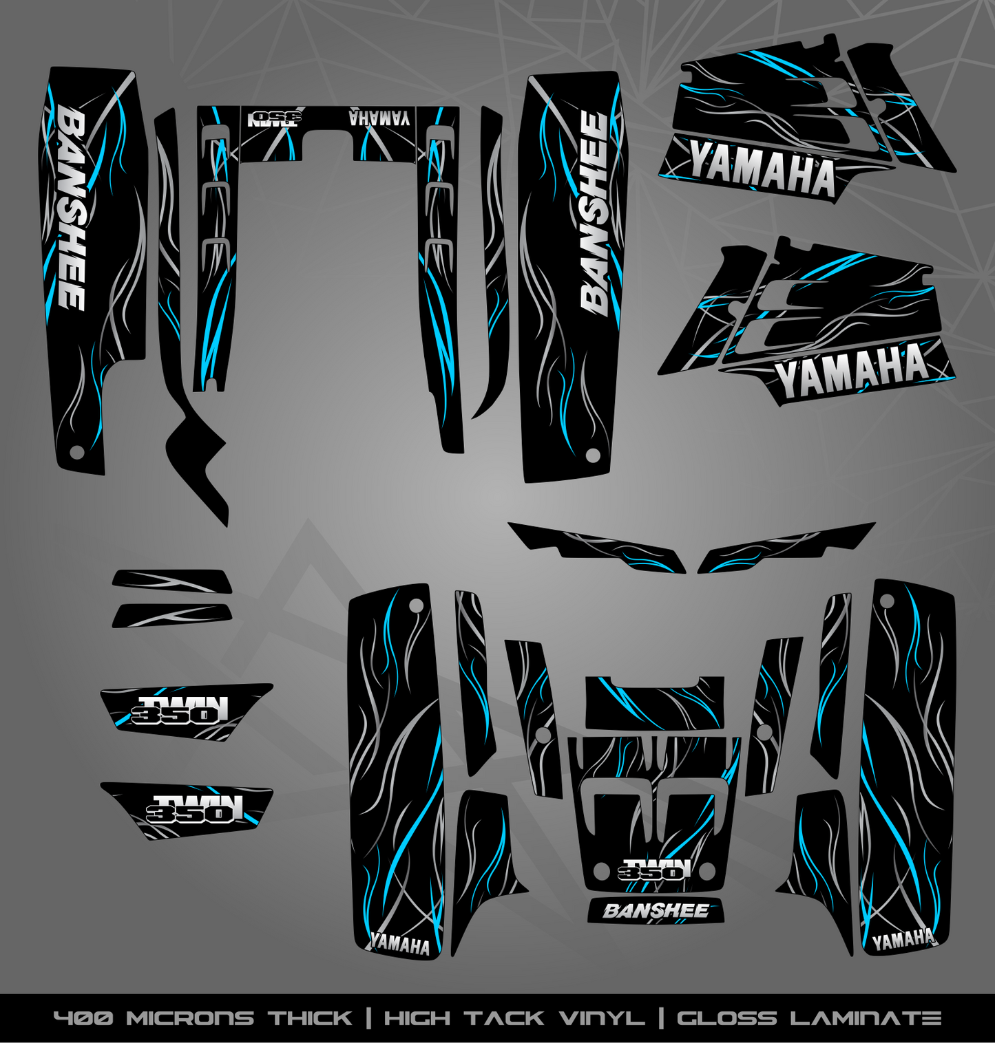 Full Sticker Kit for Yamaha Banshee 350