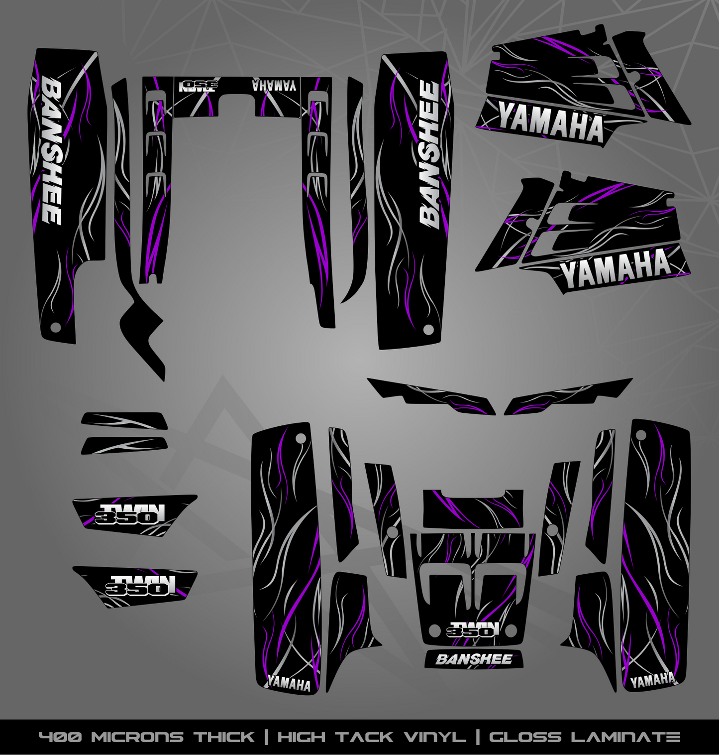 Full Sticker Kit for Yamaha Banshee 350
