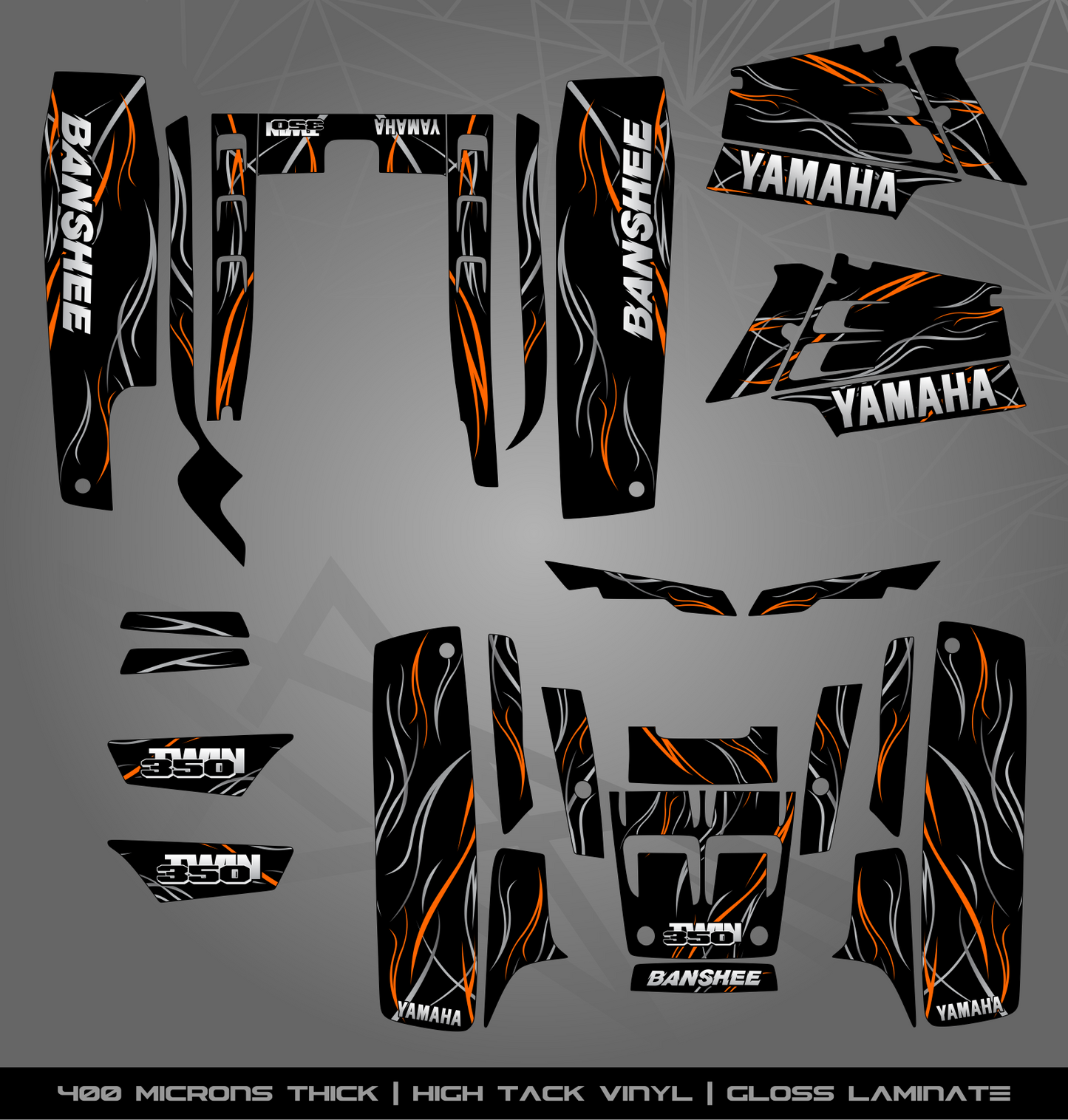 Full Sticker Kit for Yamaha Banshee 350