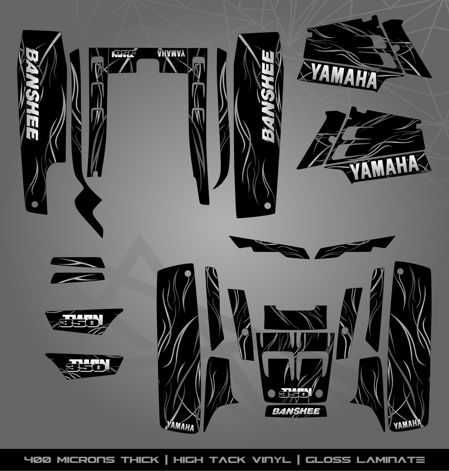 Full Sticker Kit for Yamaha Banshee 350