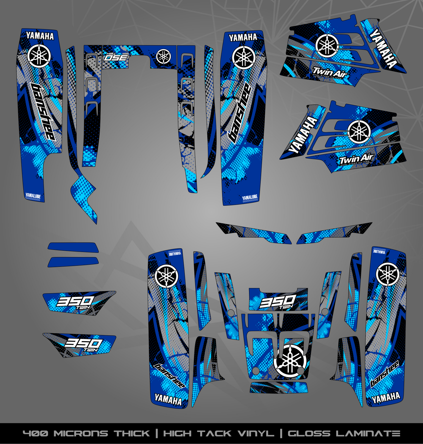 Full Sticker Kit for Yamaha Banshee 350