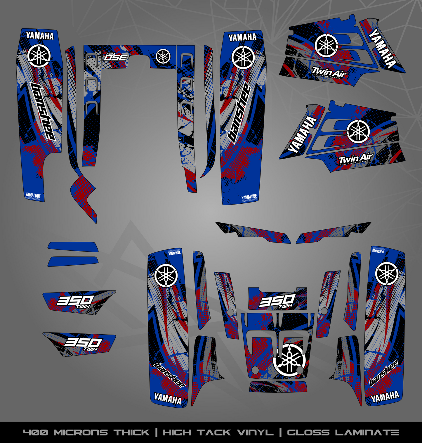 Full Sticker Kit for Yamaha Banshee 350