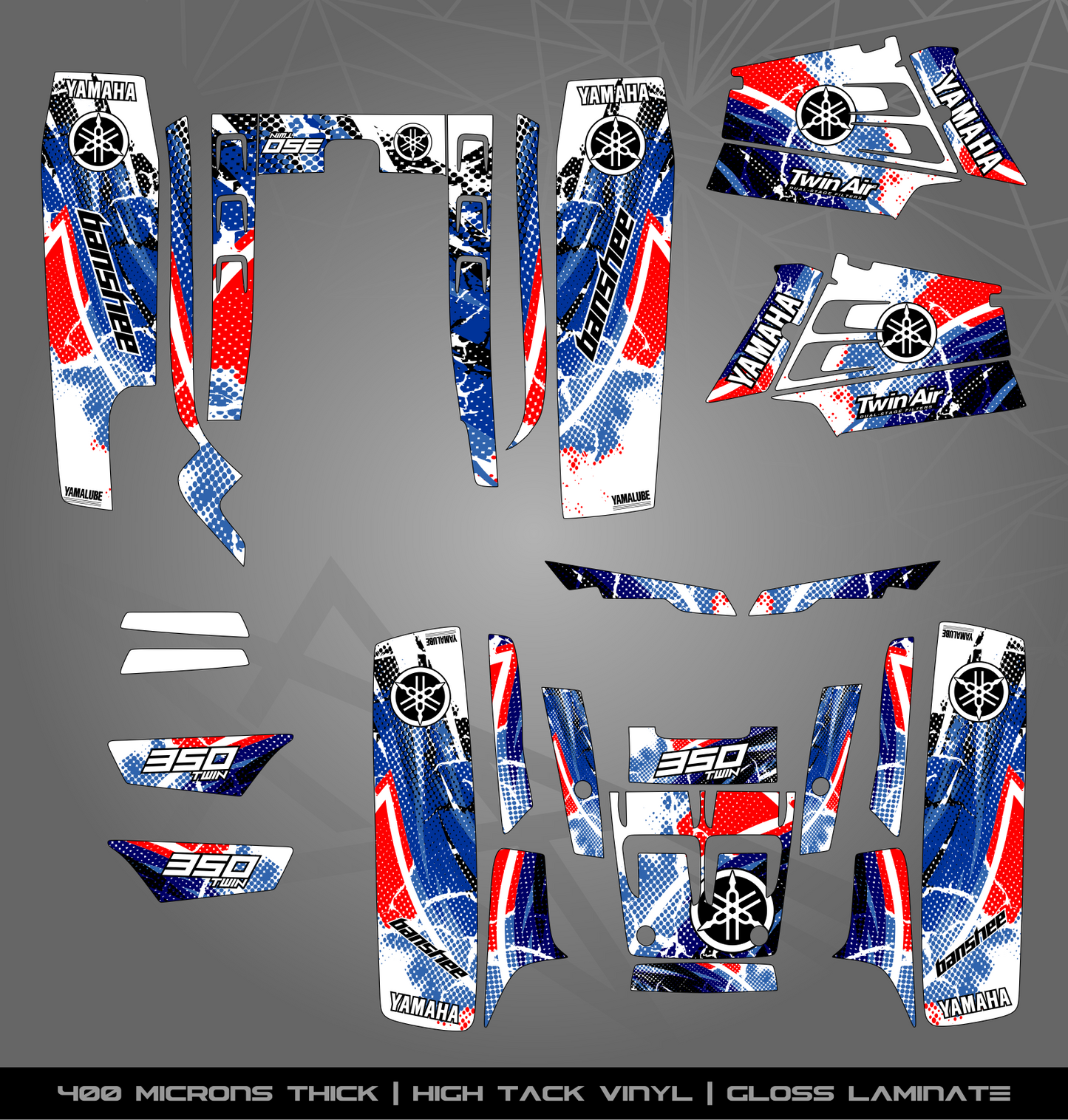 Full Sticker Kit for Yamaha Banshee 350