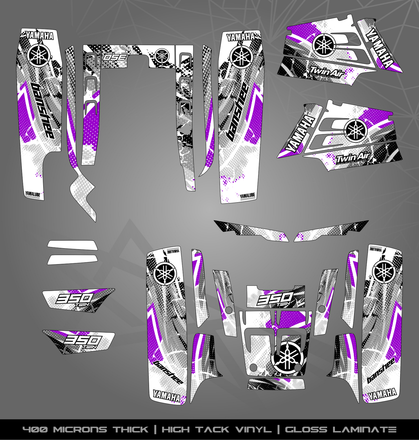 Full Sticker Kit for Yamaha Banshee 350
