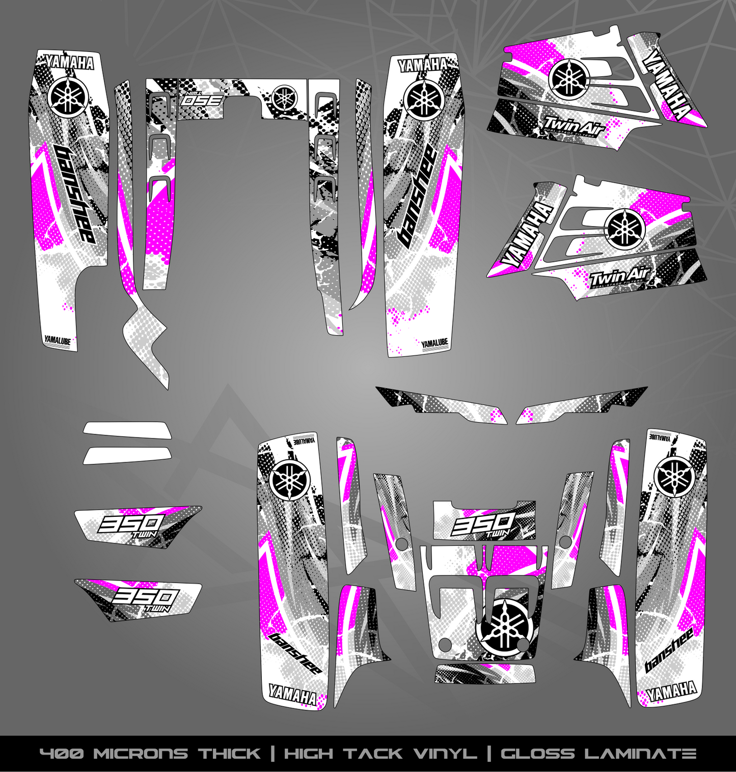 Full Sticker Kit for Yamaha Banshee 350