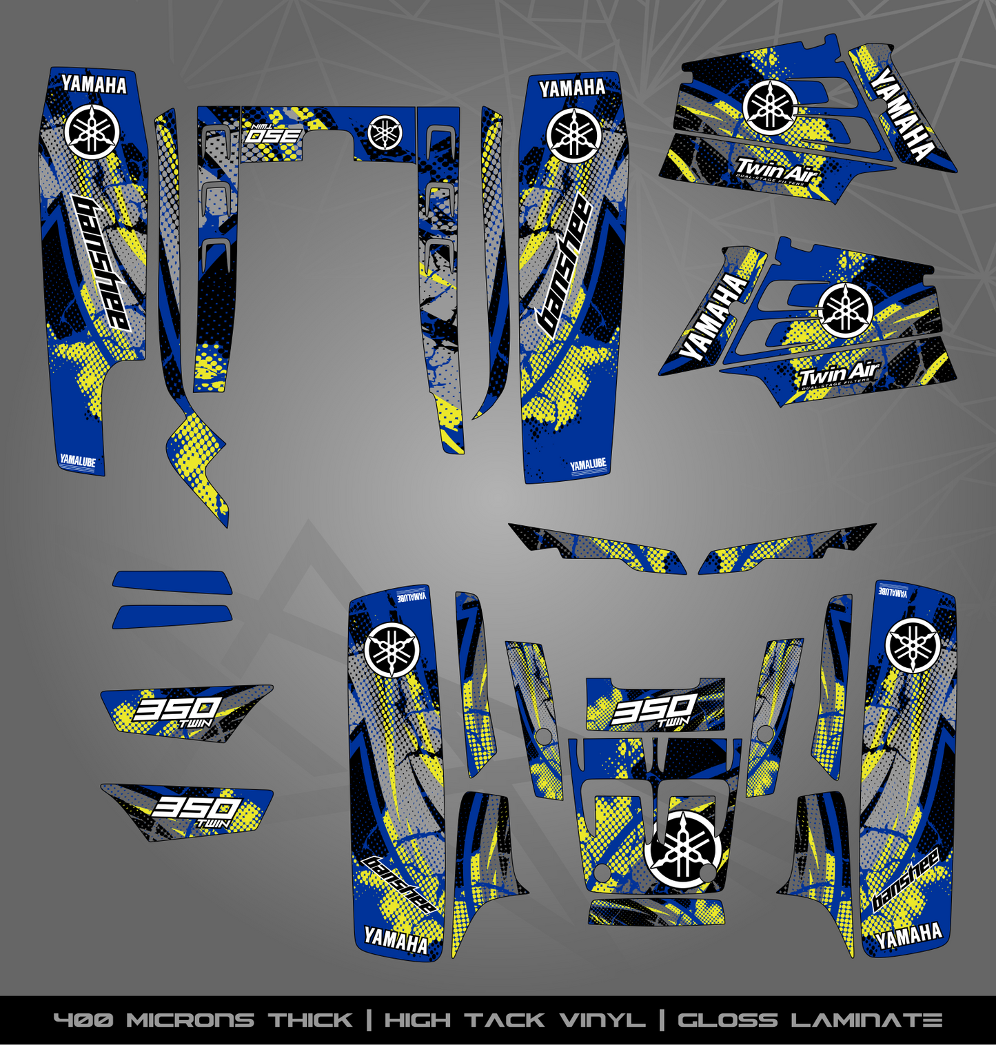 Full Sticker Kit for Yamaha Banshee 350