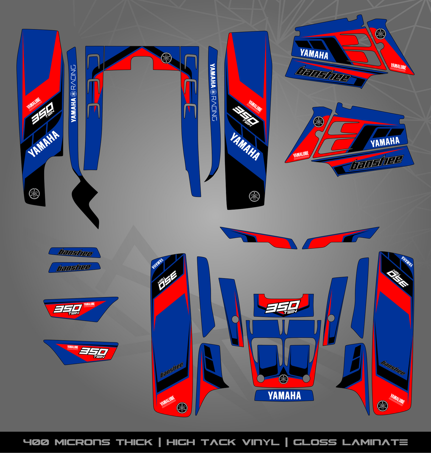 Full Sticker Kit for Yamaha Banshee 350