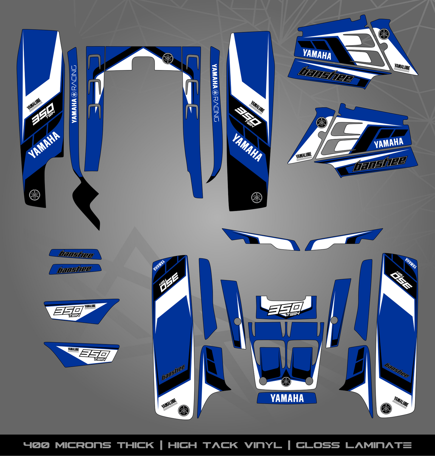 Full Sticker Kit for Yamaha Banshee 350