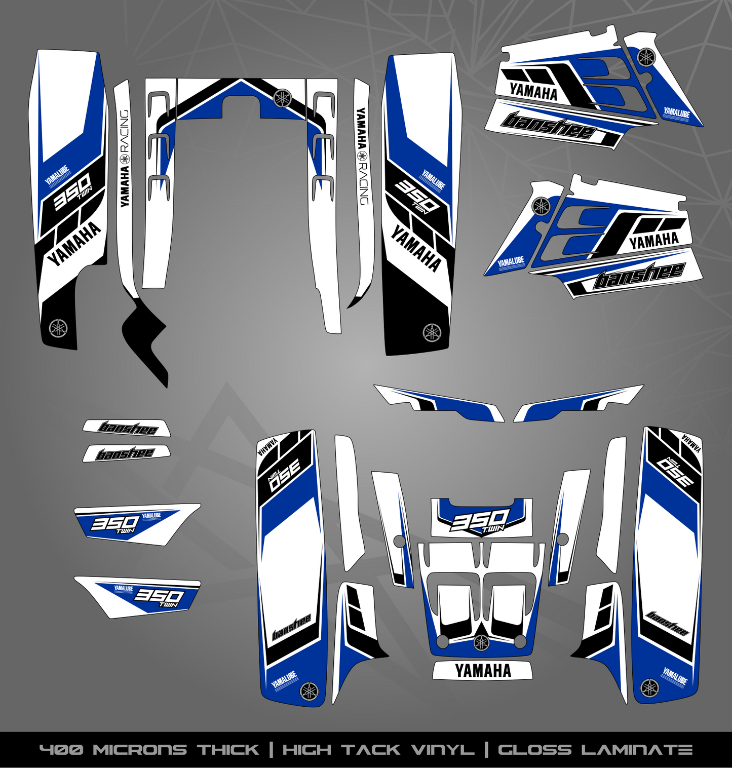Full Sticker Kit for Yamaha Banshee 350