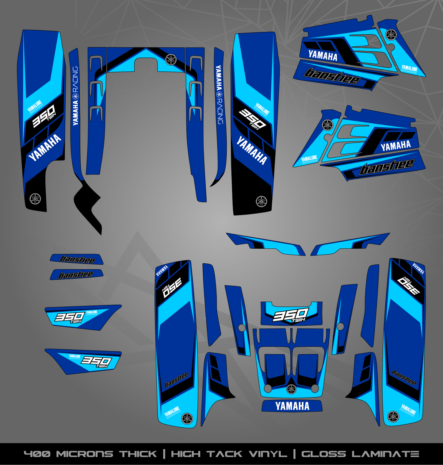 Full Sticker Kit for Yamaha Banshee 350