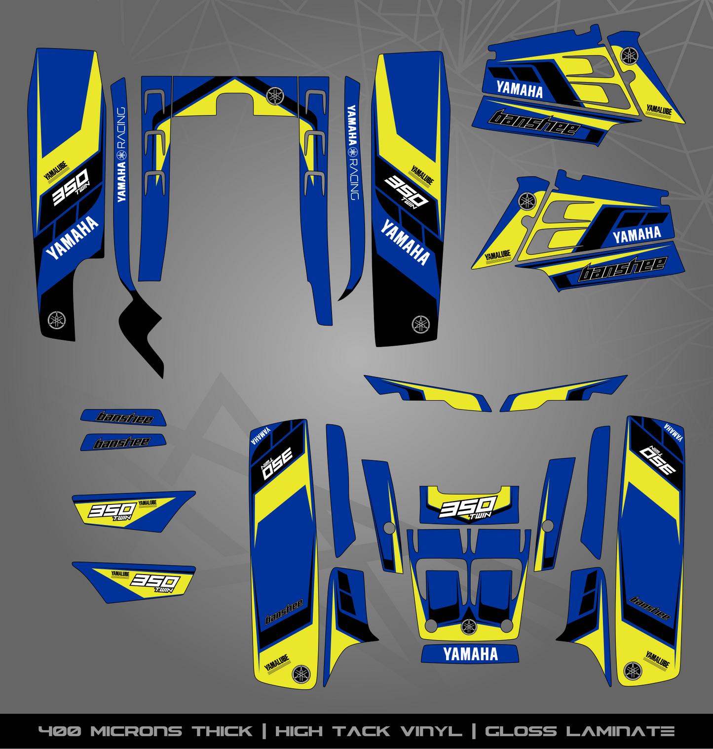 Full Sticker Kit for Yamaha Banshee 350