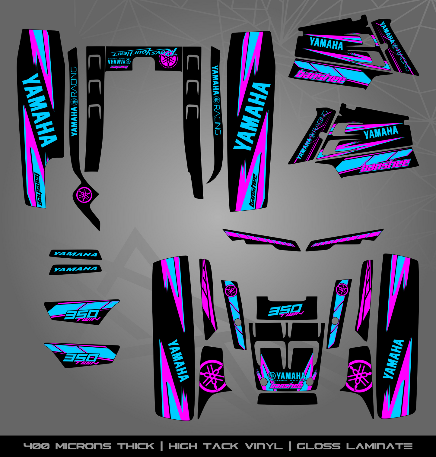 Full Sticker Kit for Yamaha Banshee 350