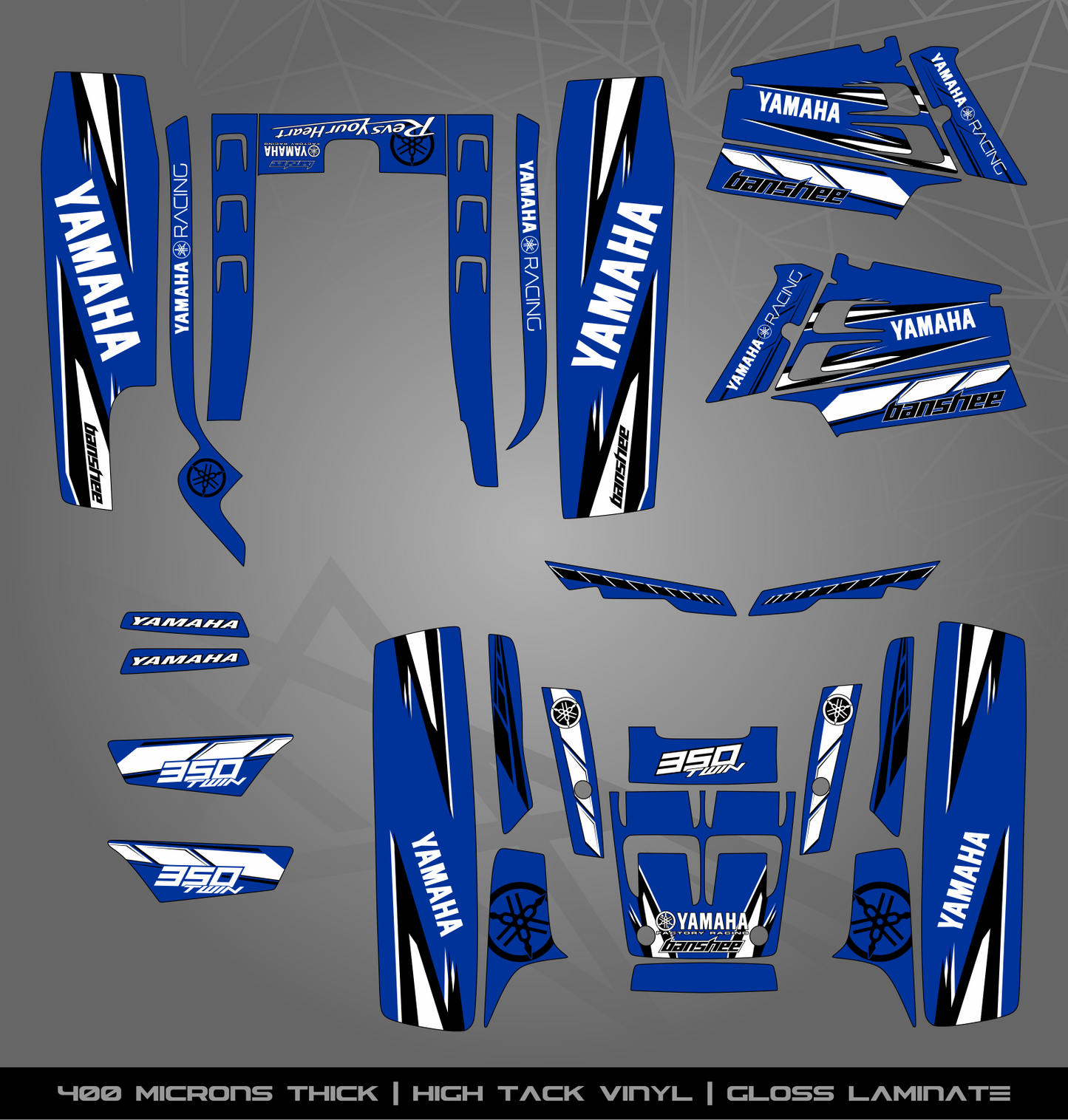 Full Sticker Kit for Yamaha Banshee 350
