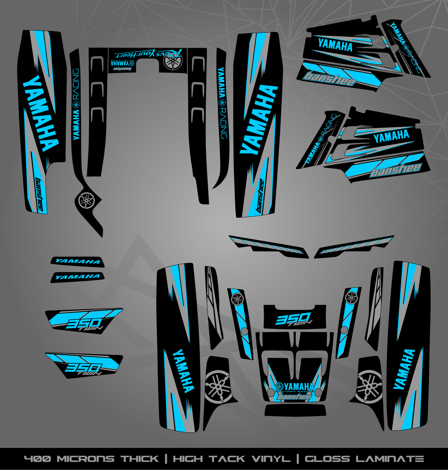 Full Sticker Kit for Yamaha Banshee 350