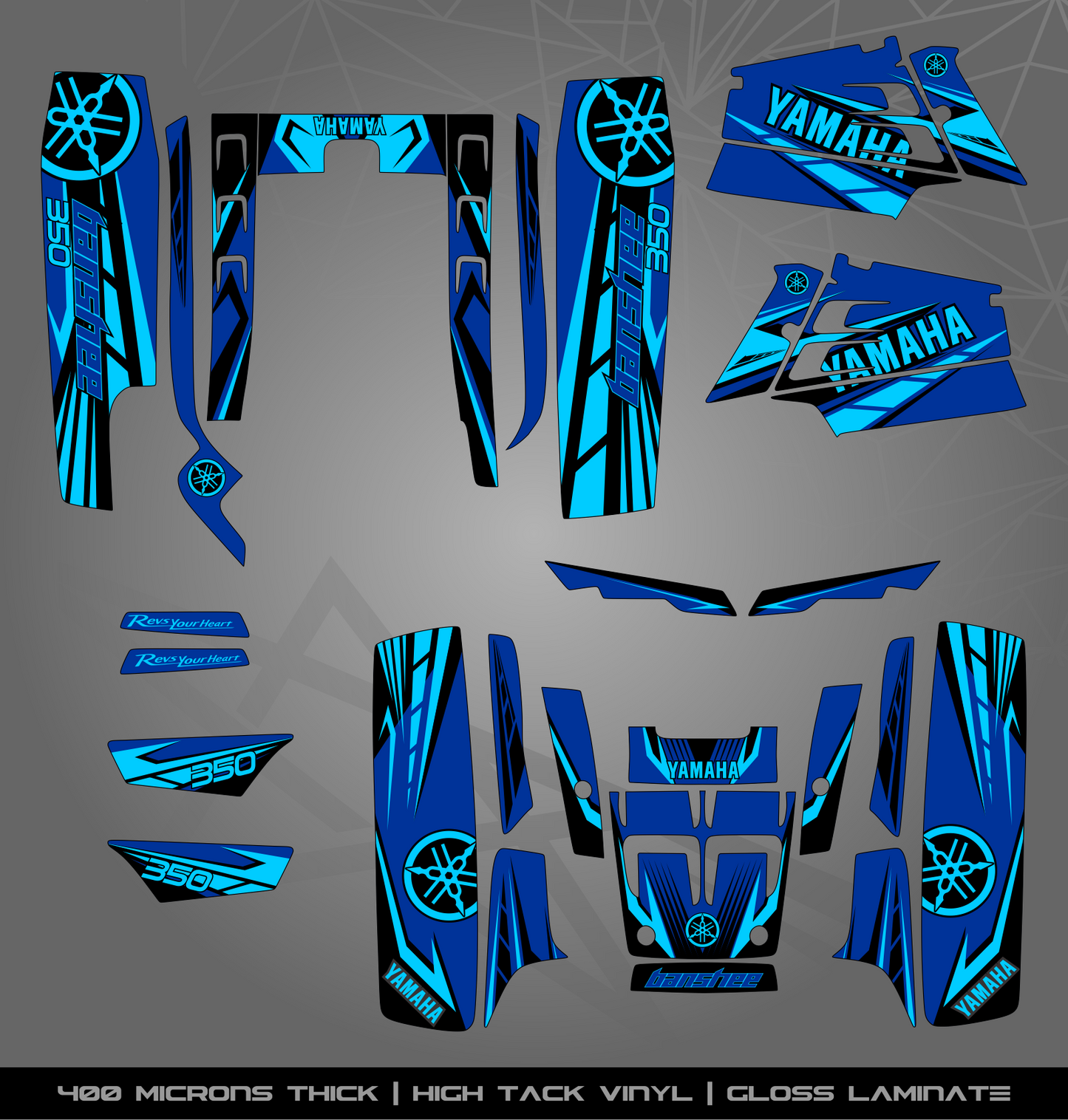 Full Sticker Kit for Yamaha Banshee 350