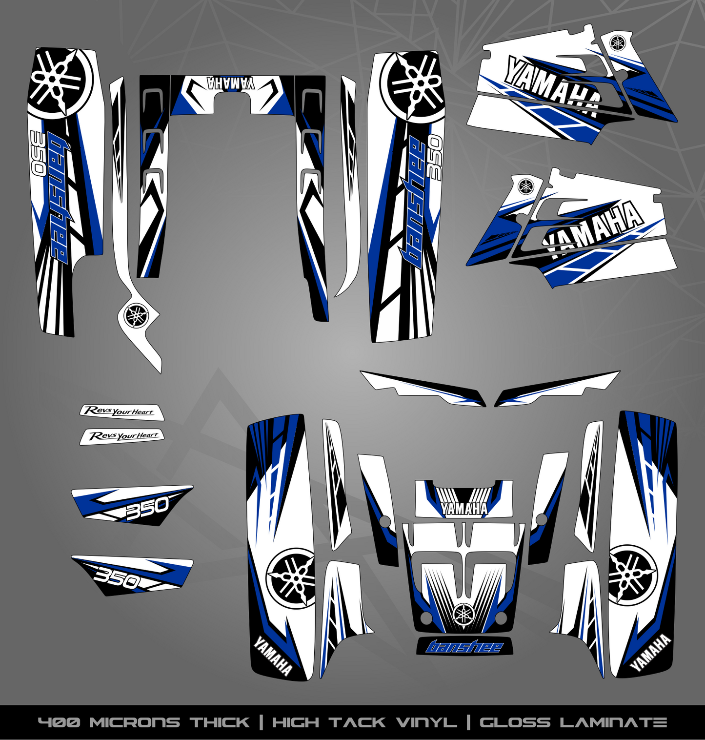 Full Sticker Kit for Yamaha Banshee 350