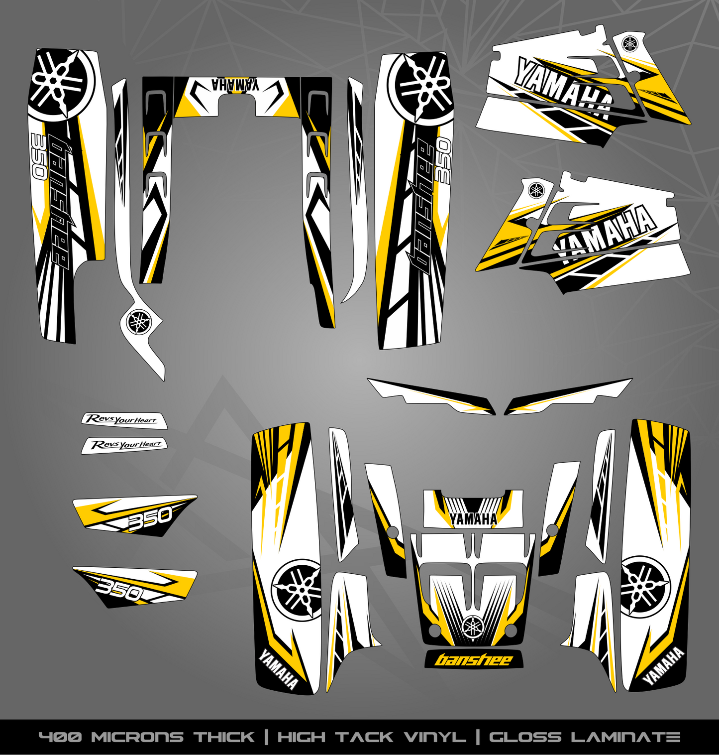 Full Sticker Kit for Yamaha Banshee 350