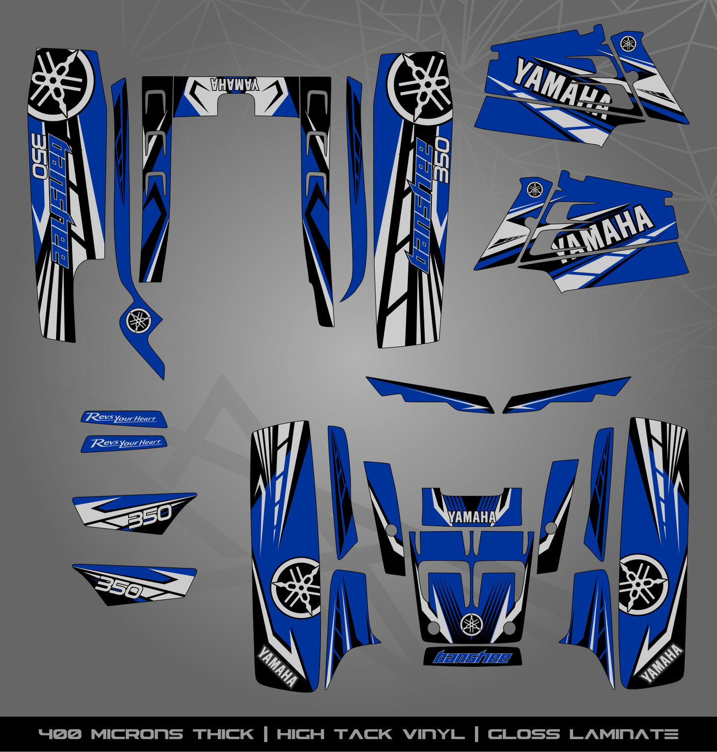 Full Sticker Kit for Yamaha Banshee 350