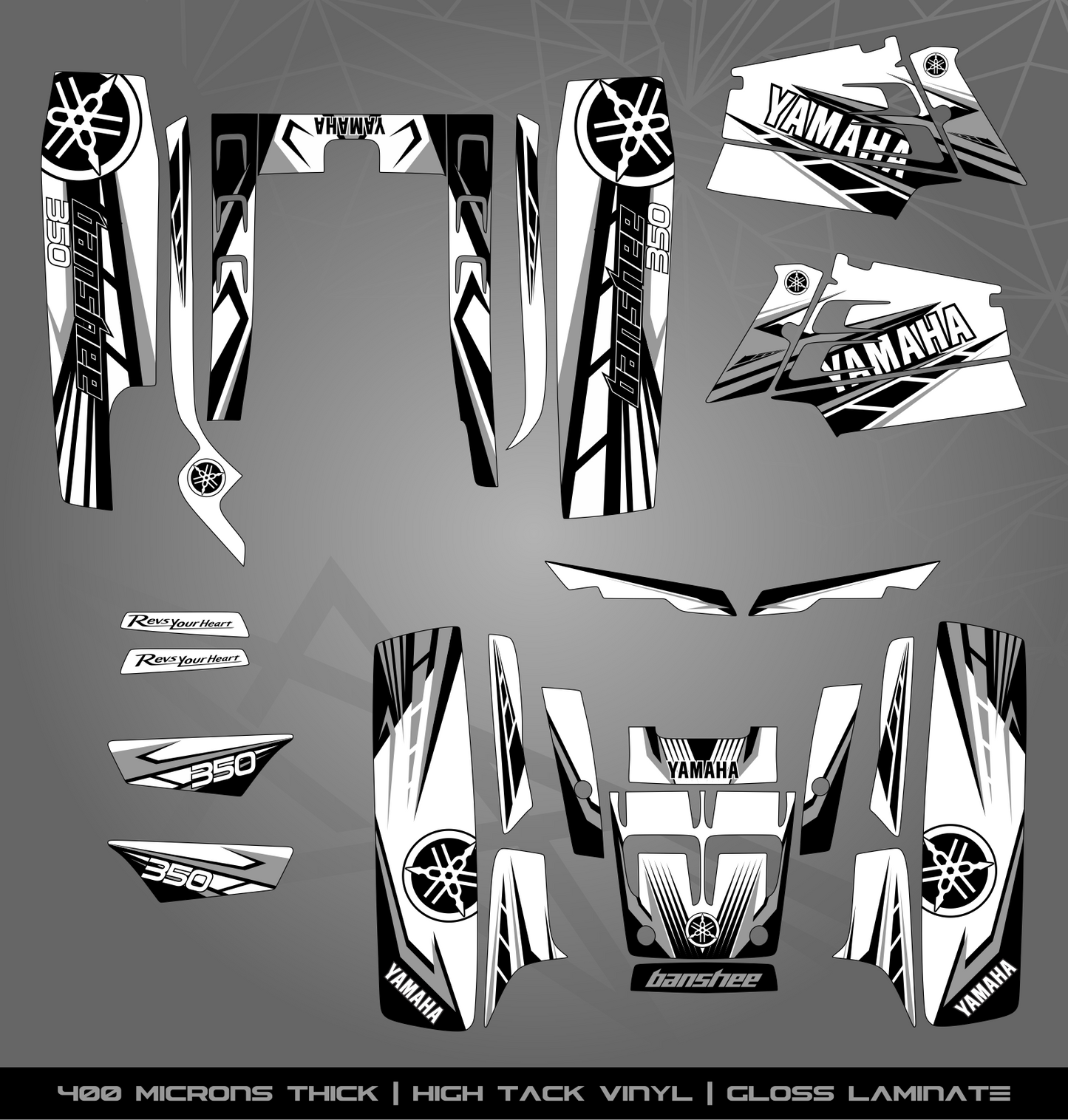 Full Sticker Kit for Yamaha Banshee 350