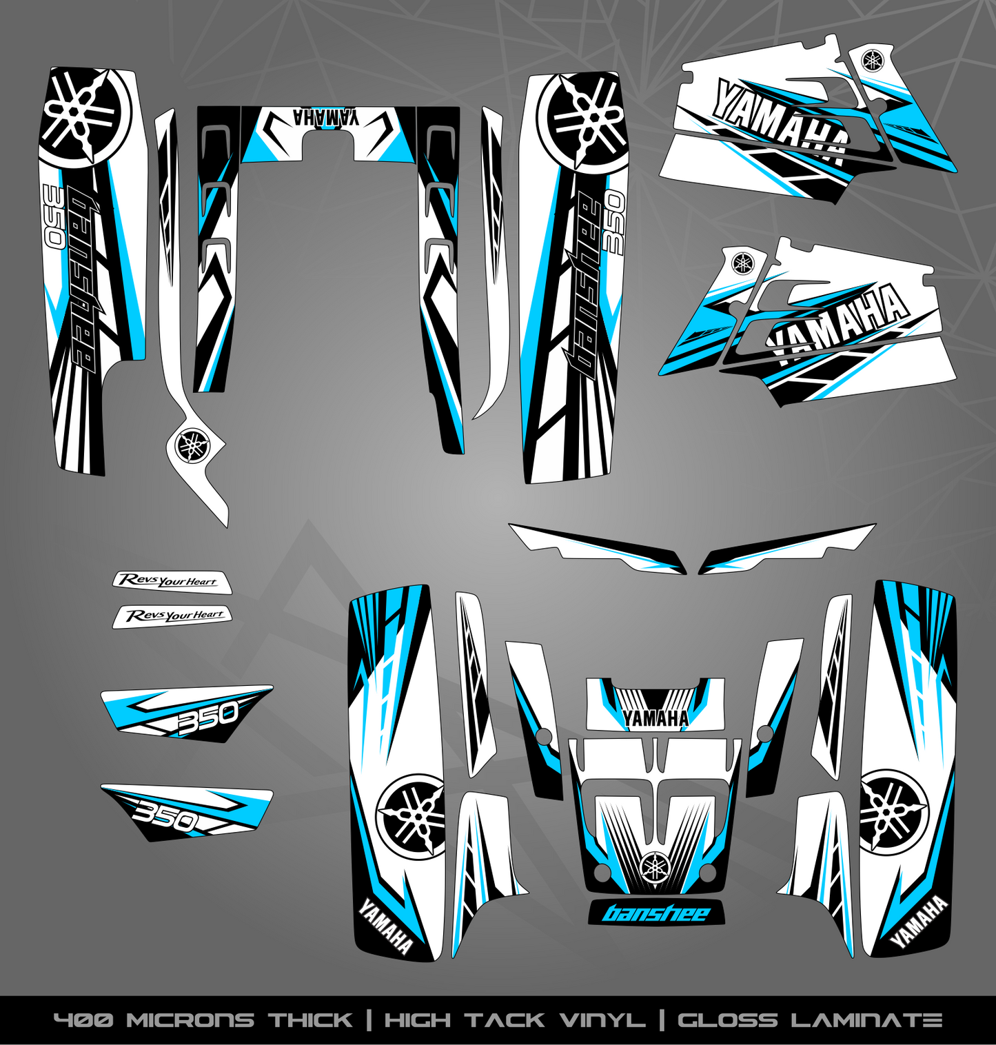Full Sticker Kit for Yamaha Banshee 350