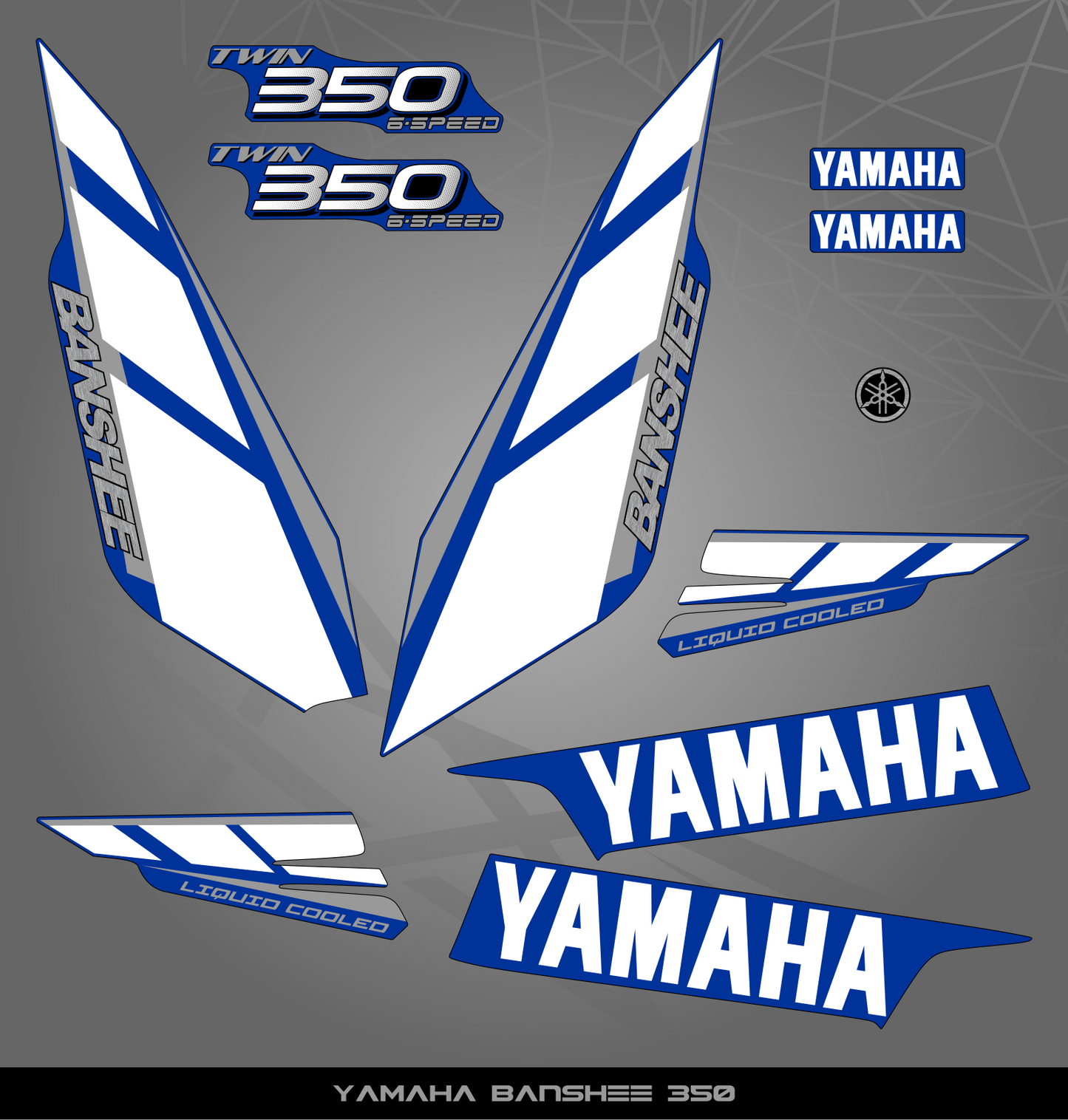 Partial Sticker Kit for Yamaha Banshee 350