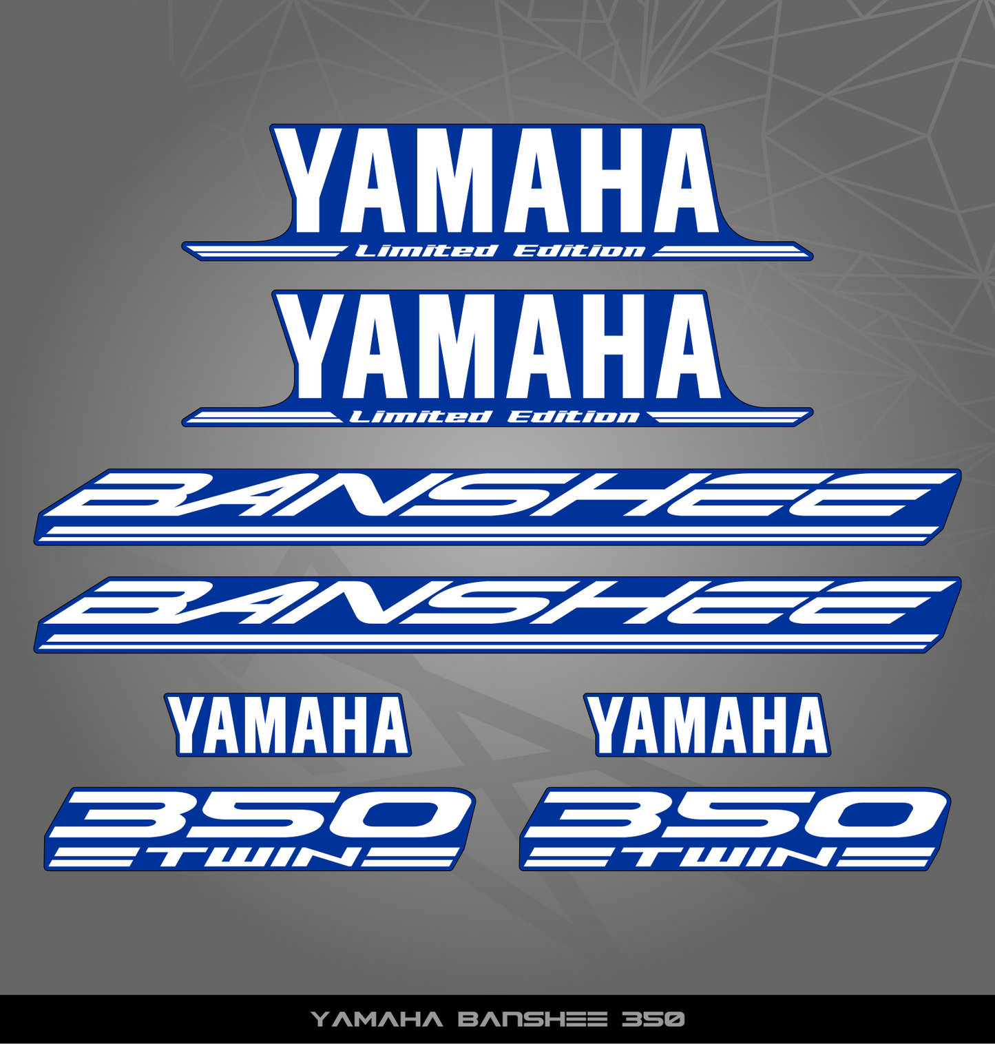 Partial Sticker Kit for Yamaha Banshee 350
