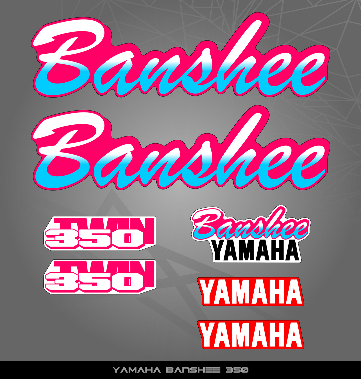 Partial Sticker Kit for Yamaha Banshee 350