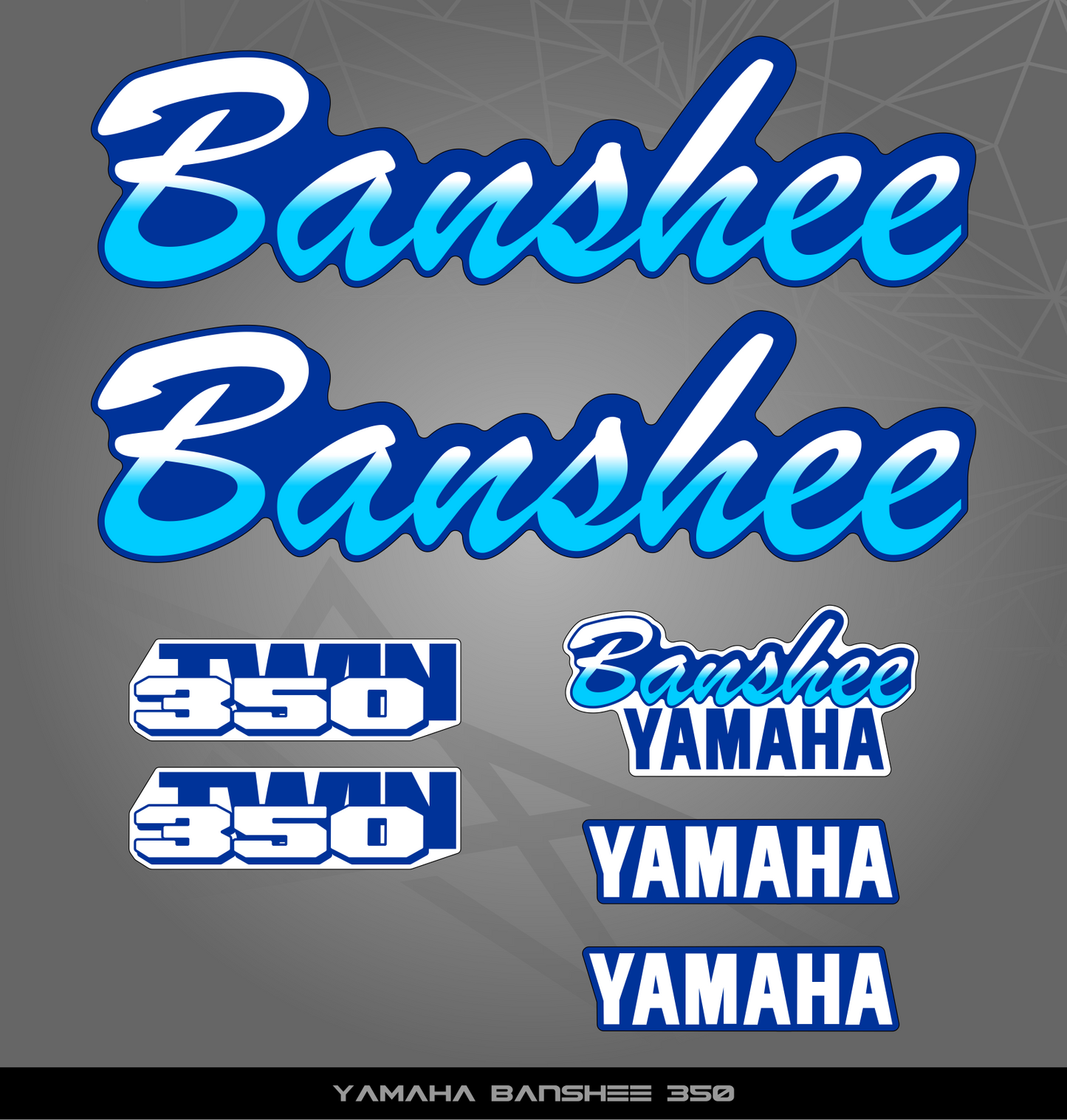Partial Sticker Kit for Yamaha Banshee 350