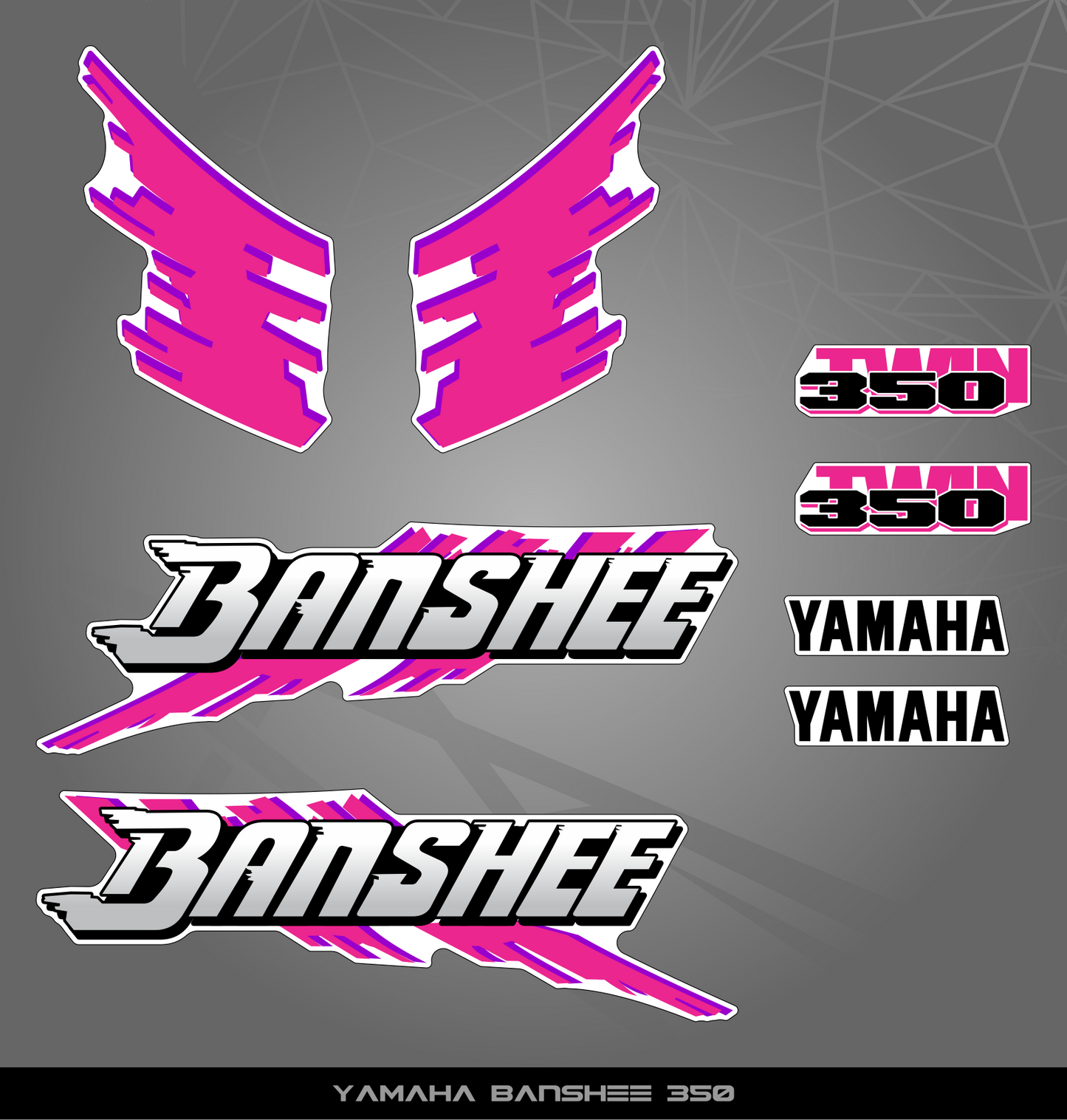 Partial Sticker Kit for Yamaha Banshee 350