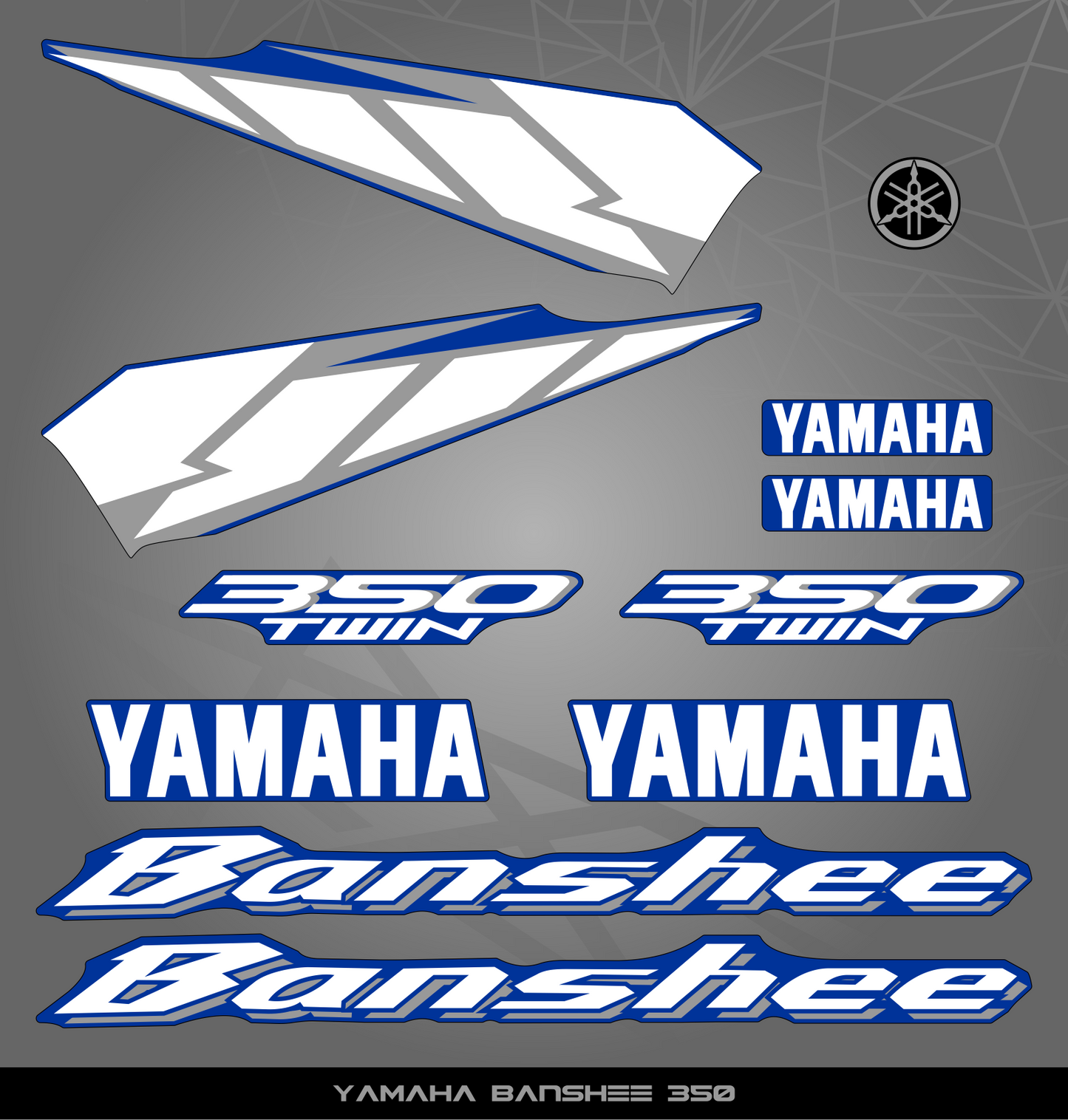 Partial Sticker Kit for Yamaha Banshee 350