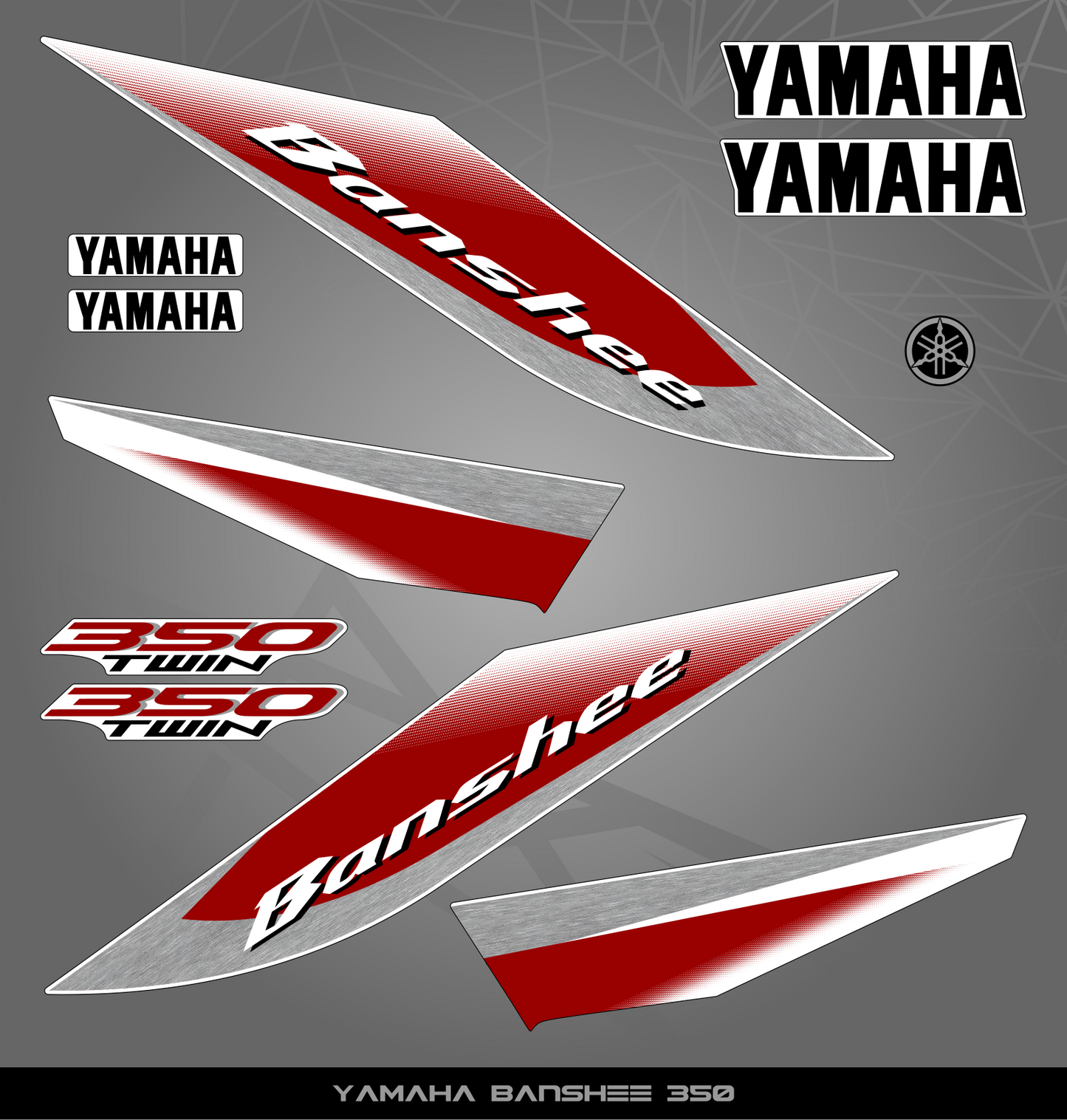Partial Sticker Kit for Yamaha Banshee 350