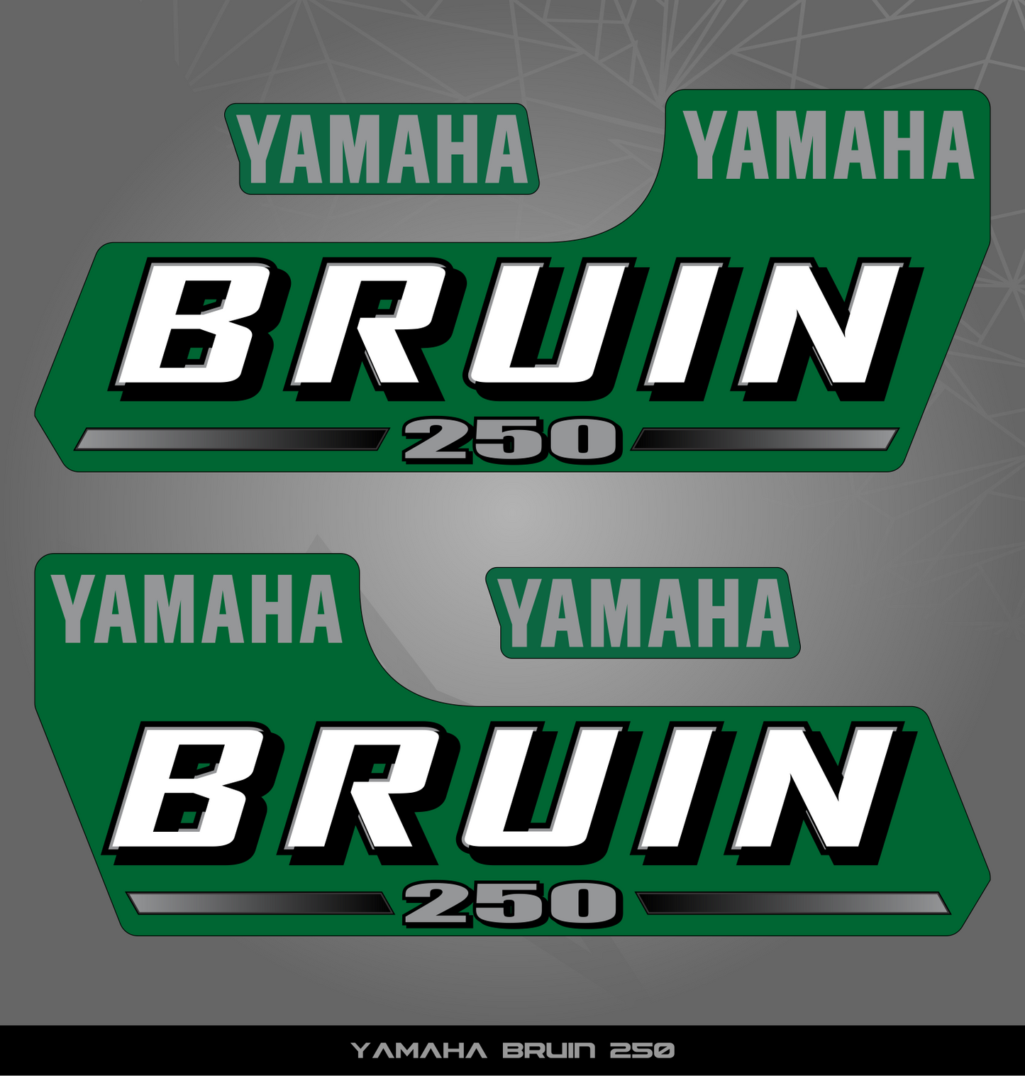 Partial Sticker Kit for Yamaha Bruin 250