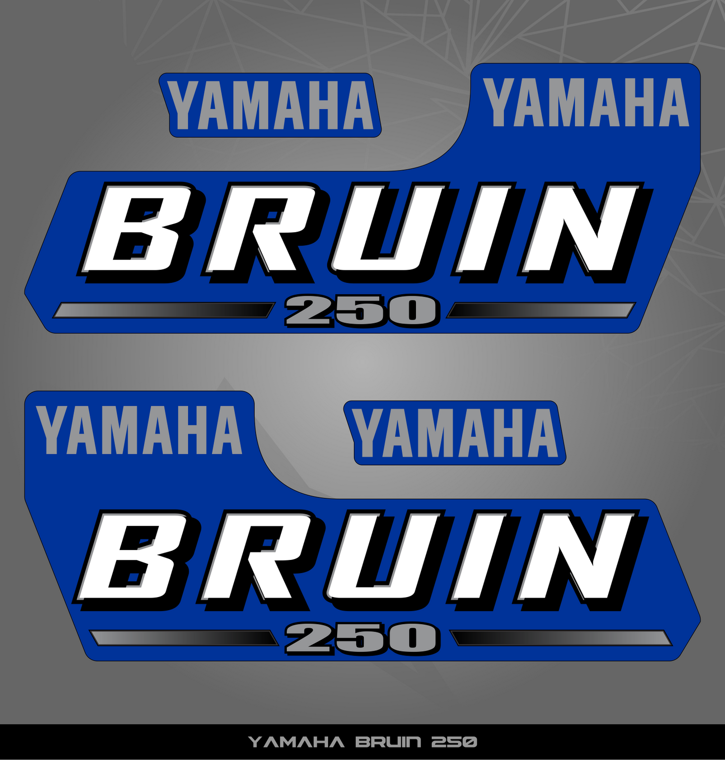 Partial Sticker Kit for Yamaha Bruin 250