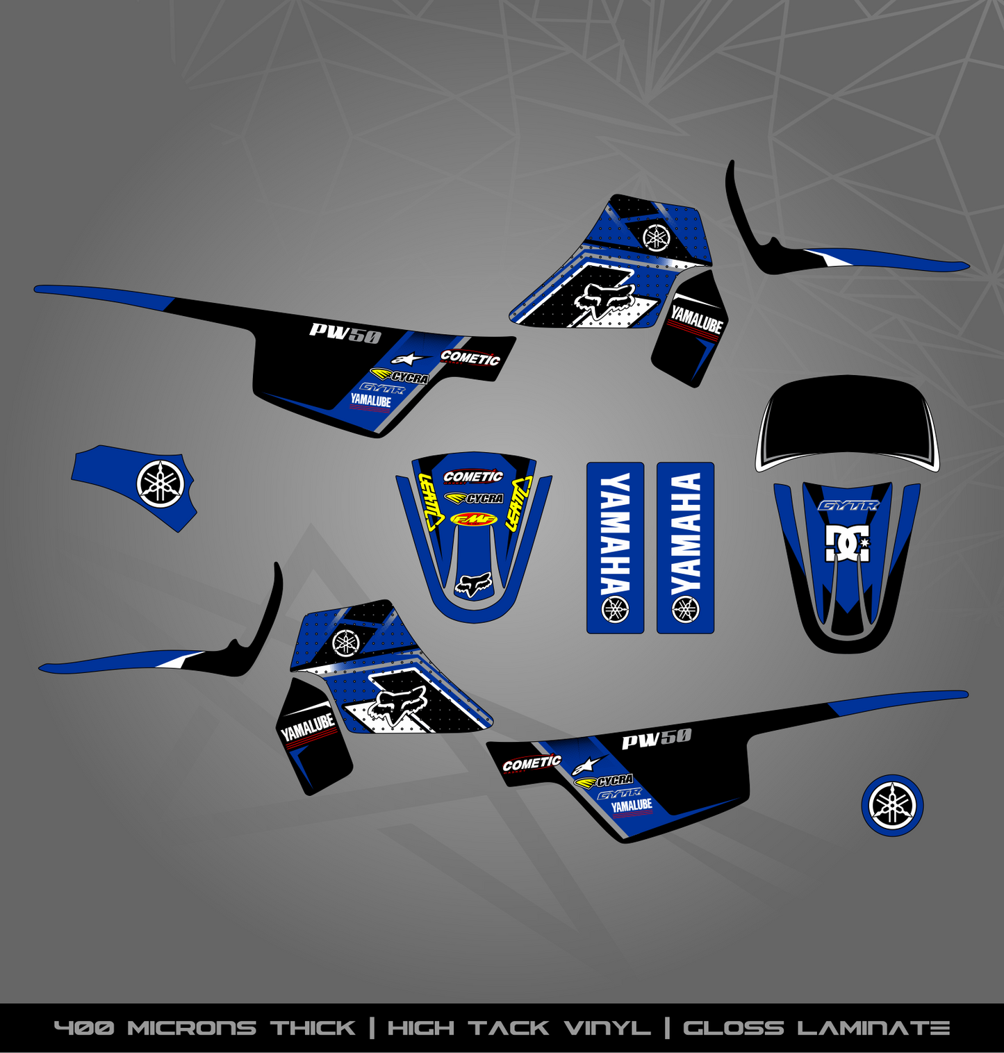 Full Sticker Kit for Yamaha PW 50