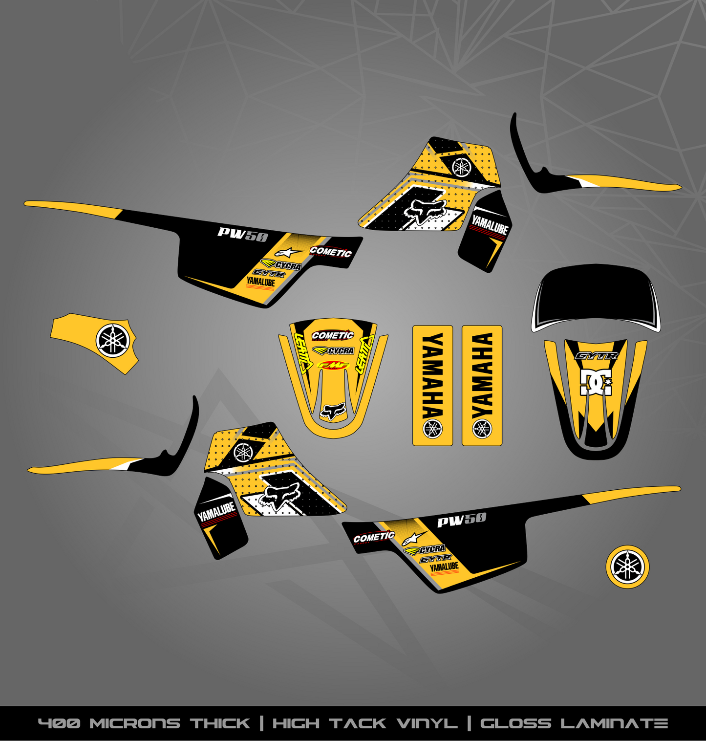 Full Sticker Kit for Yamaha PW 50