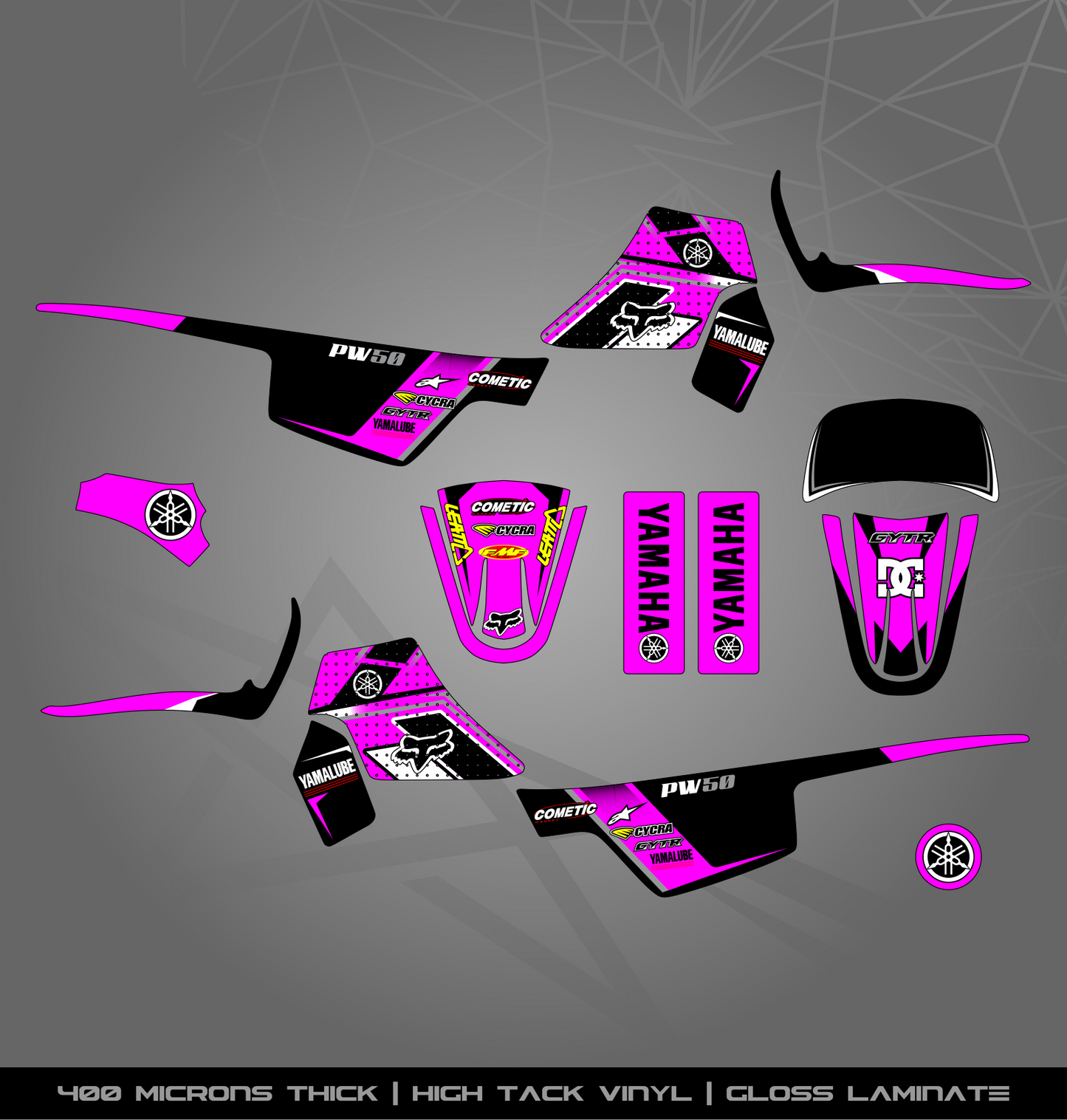 Full Sticker Kit for Yamaha PW 50