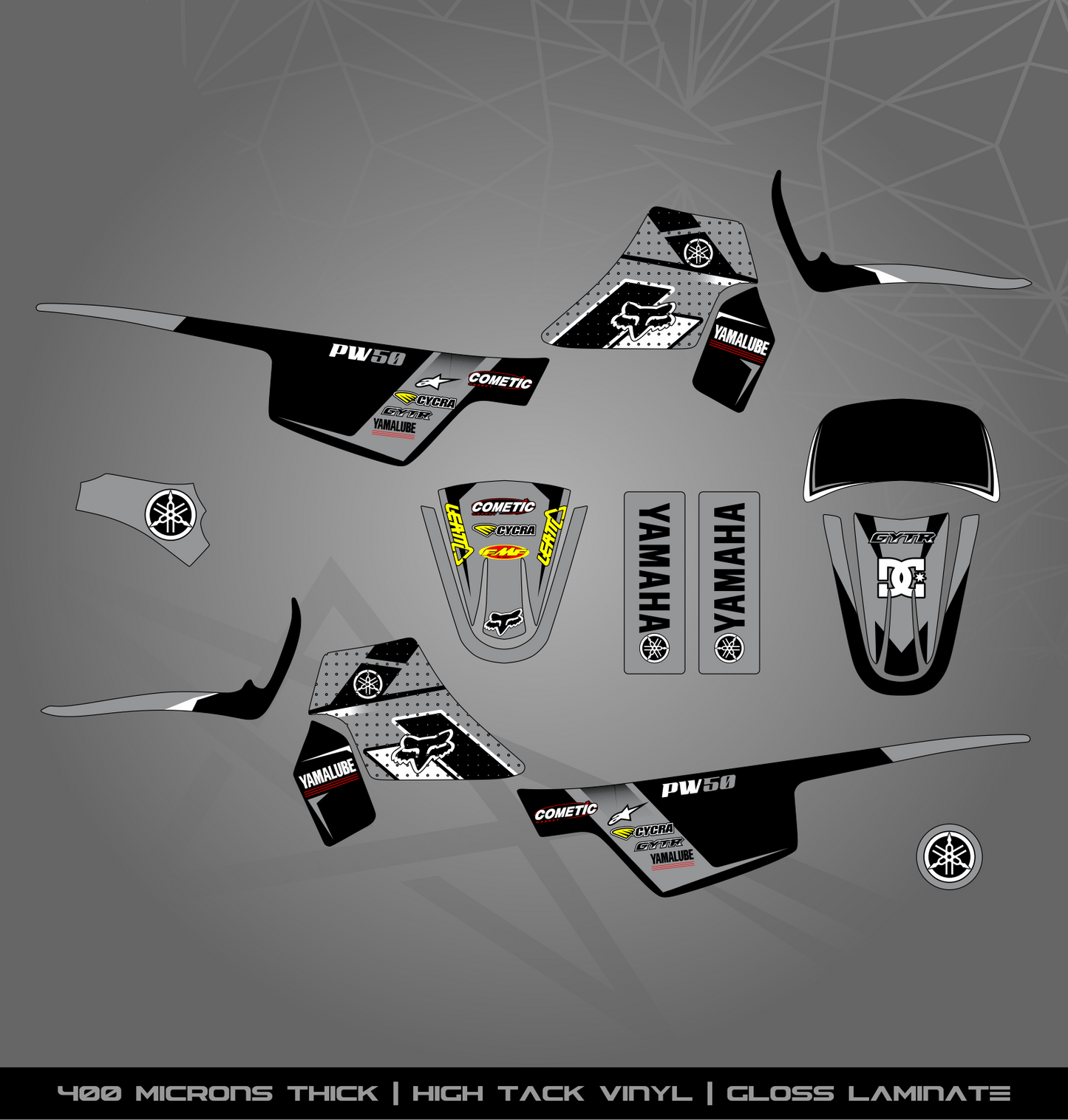 Full Sticker Kit for Yamaha PW 50