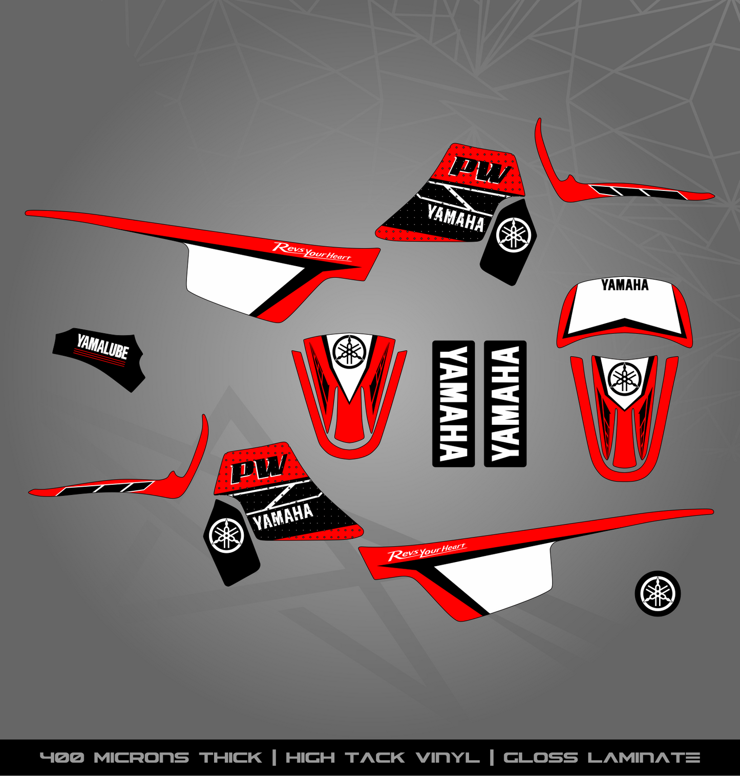Full Sticker Kit for Yamaha PW 50