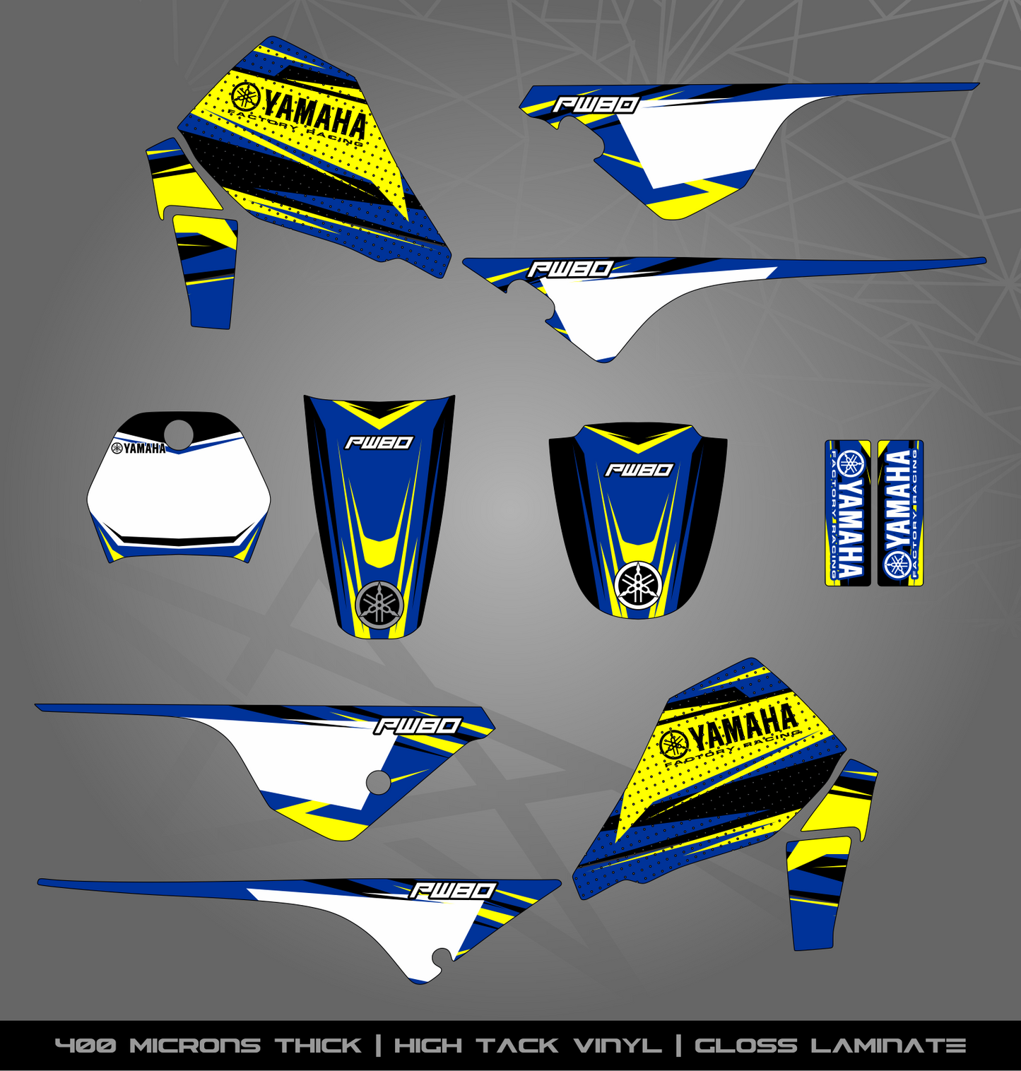 Full Sticker Kit for Yamaha PW 80
