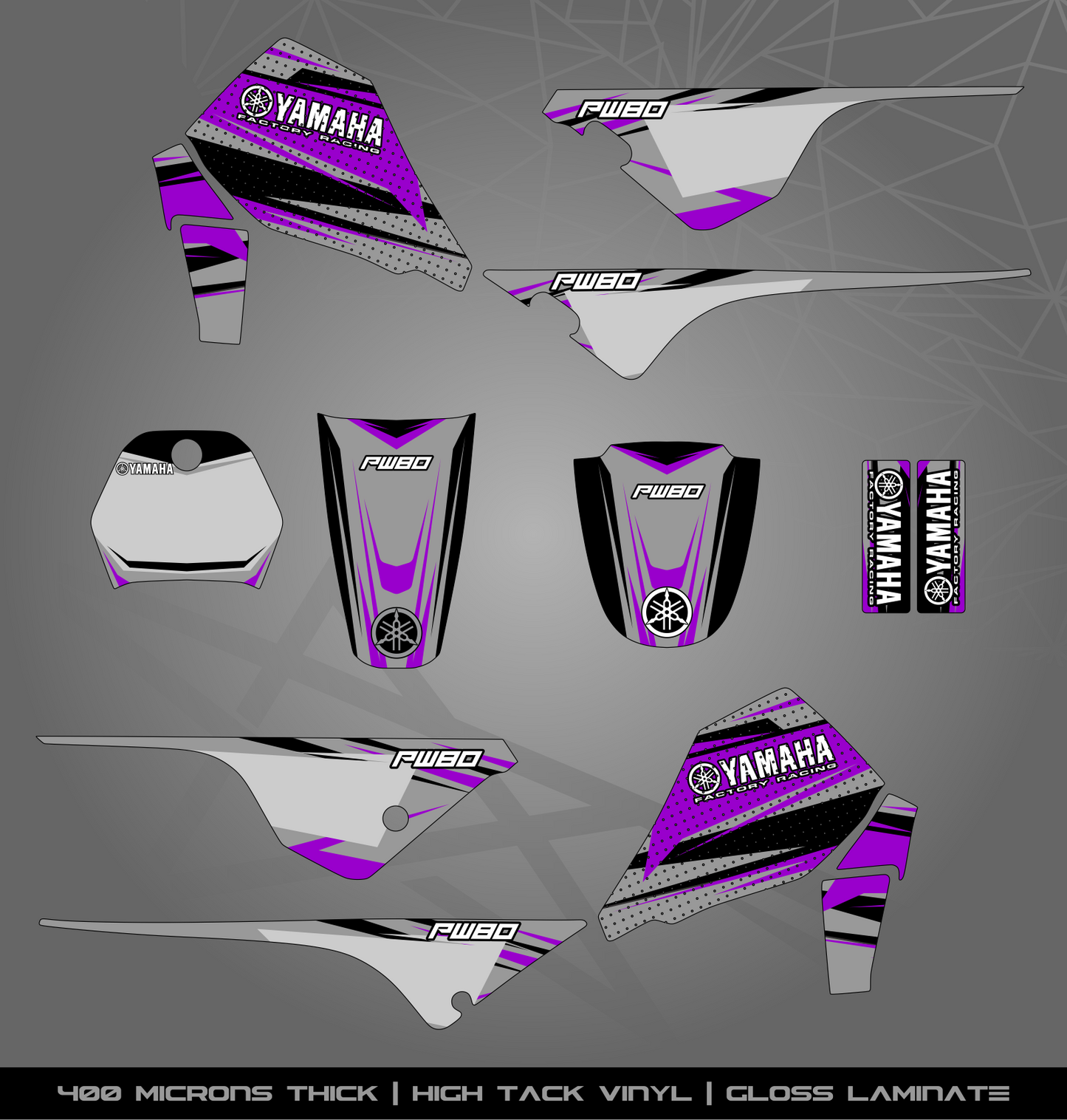 Full Sticker Kit for Yamaha PW 80