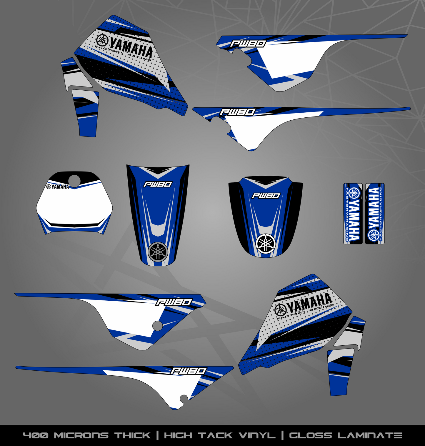 Full Sticker Kit for Yamaha PW 80